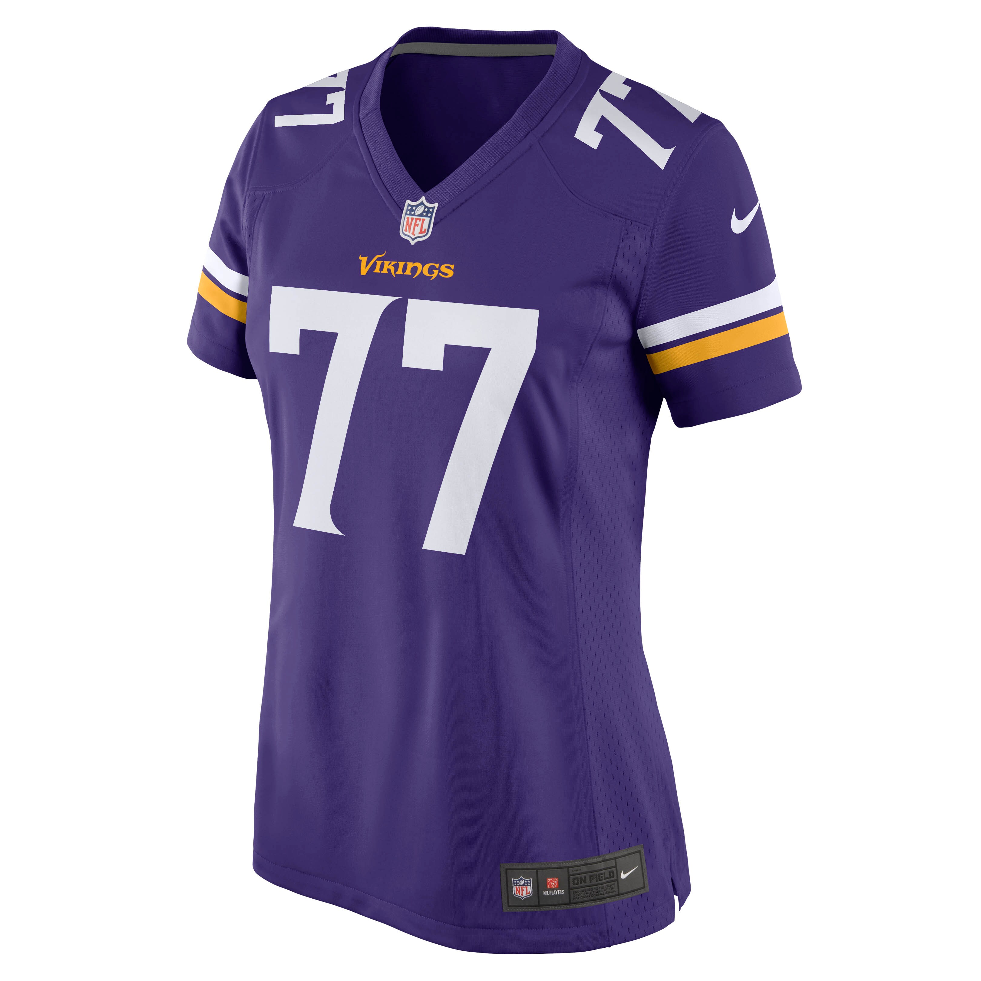 Minnesota Vikings Korey Stringer Purple Retired Player NFL Jersey Women's