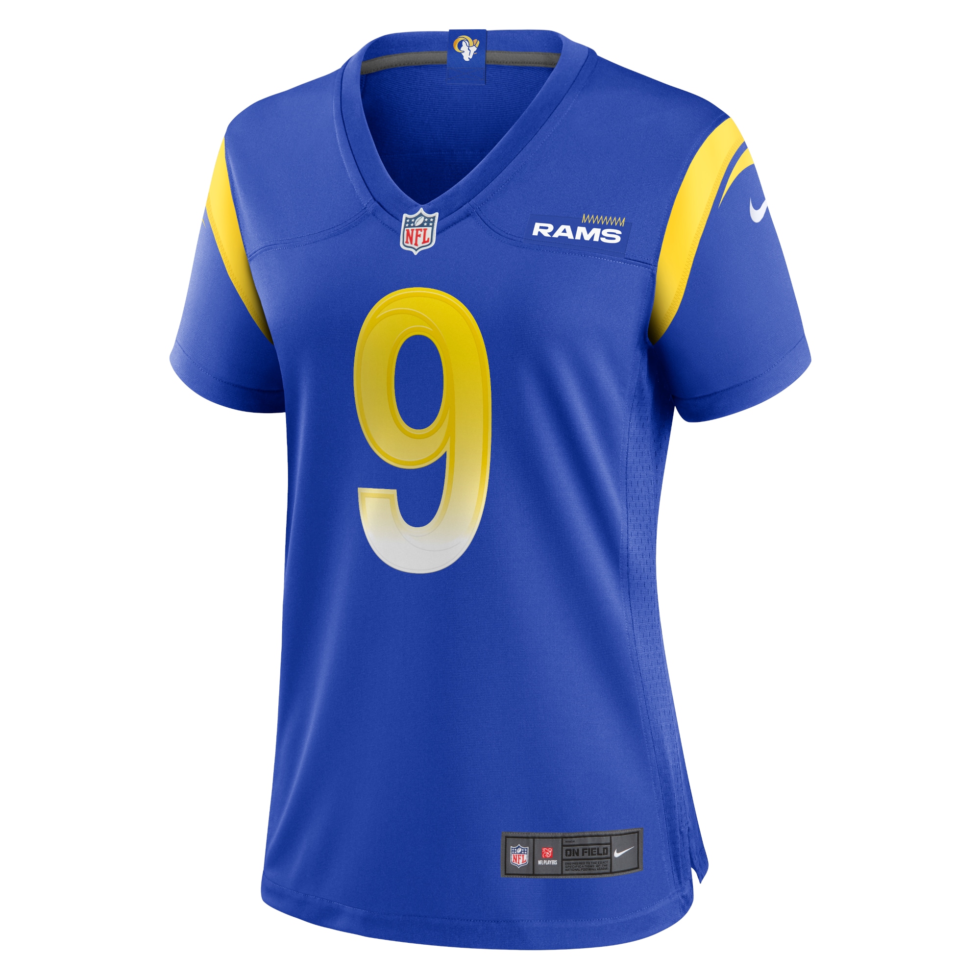 Los Angeles Rams Matthew Stafford Royal Player NFL Jersey Women's