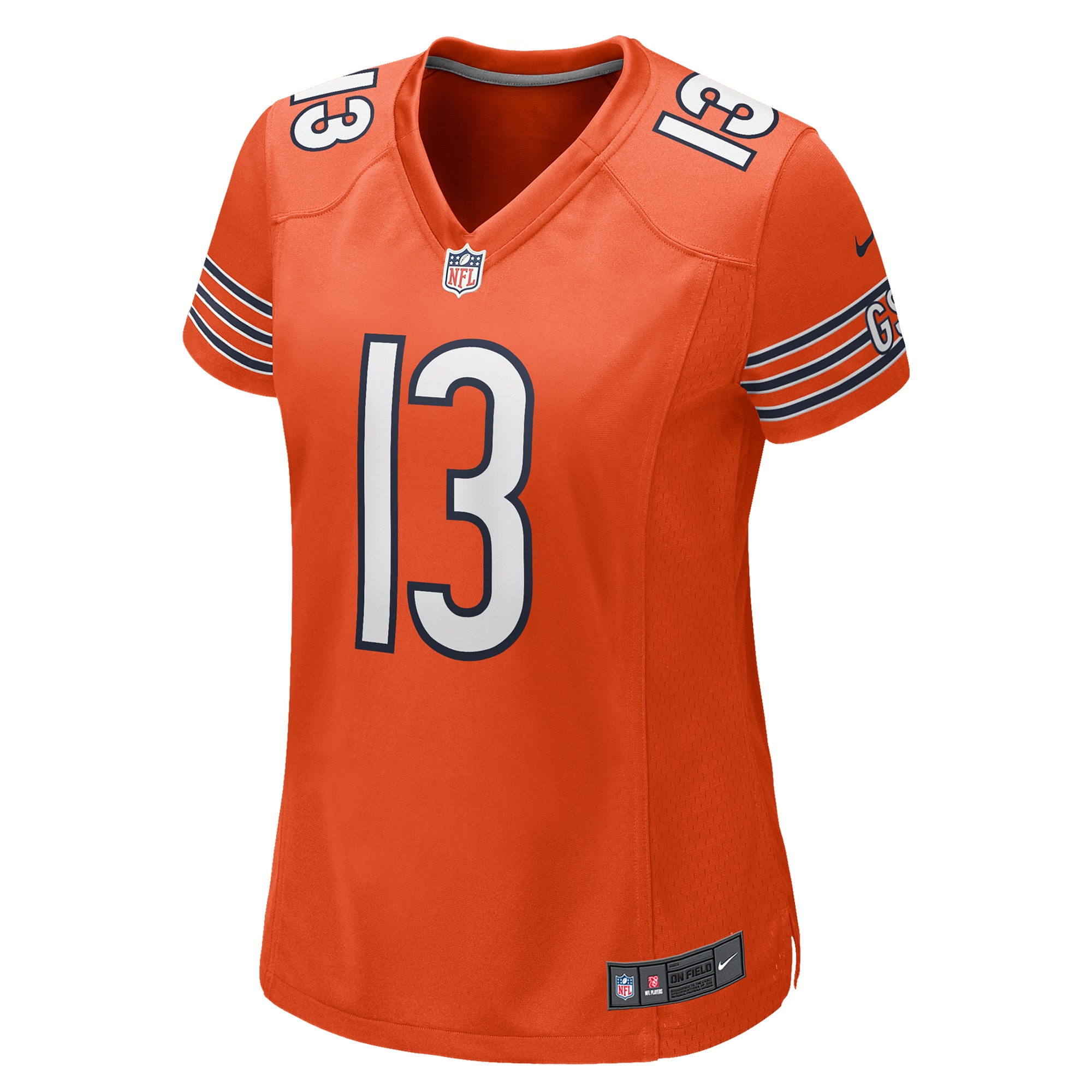 Chicago Bears Keenan Allen Orange Alternate Game NFL Jersey Women's