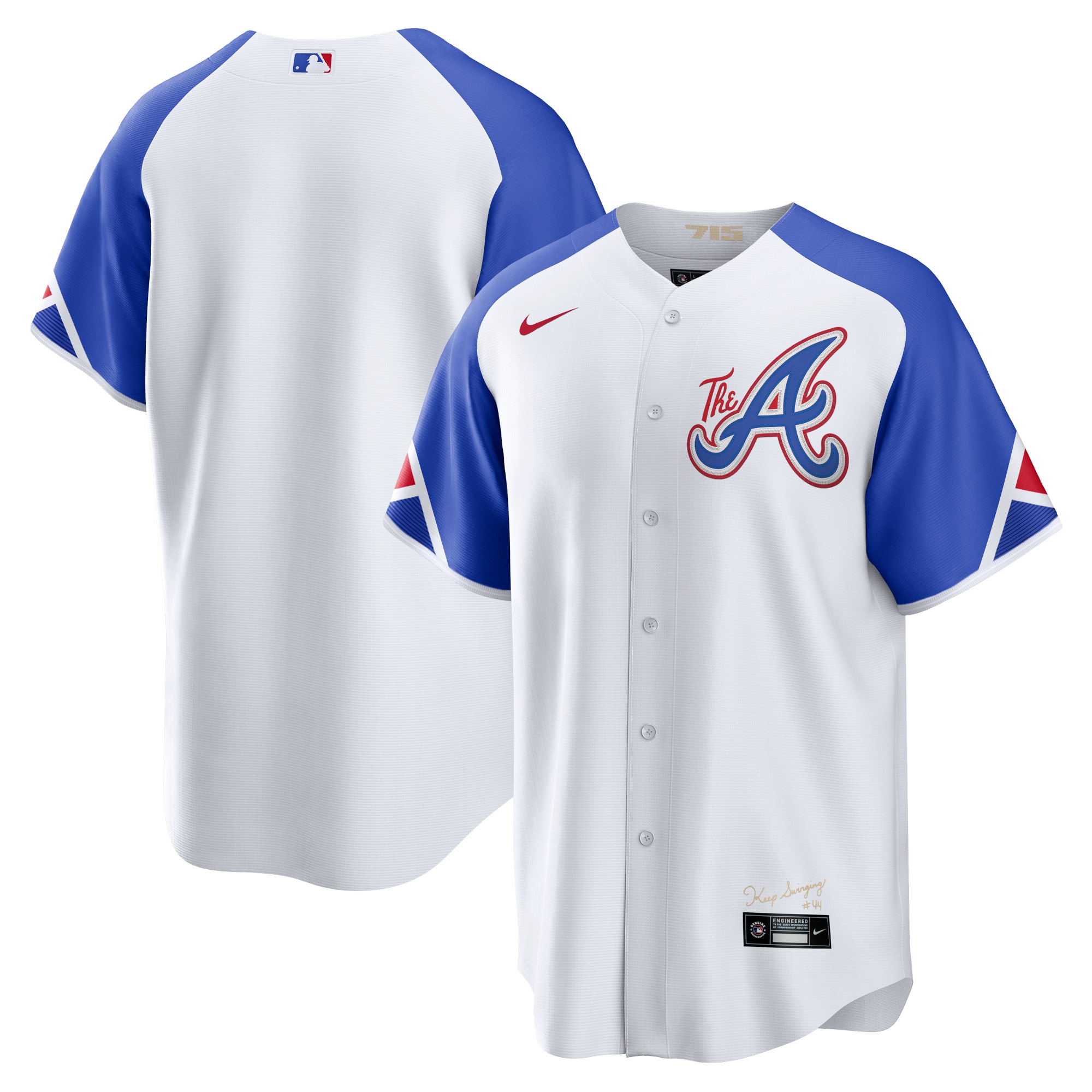 Atlanta Braves White 2023 City Connect MLB Jersey Men's
