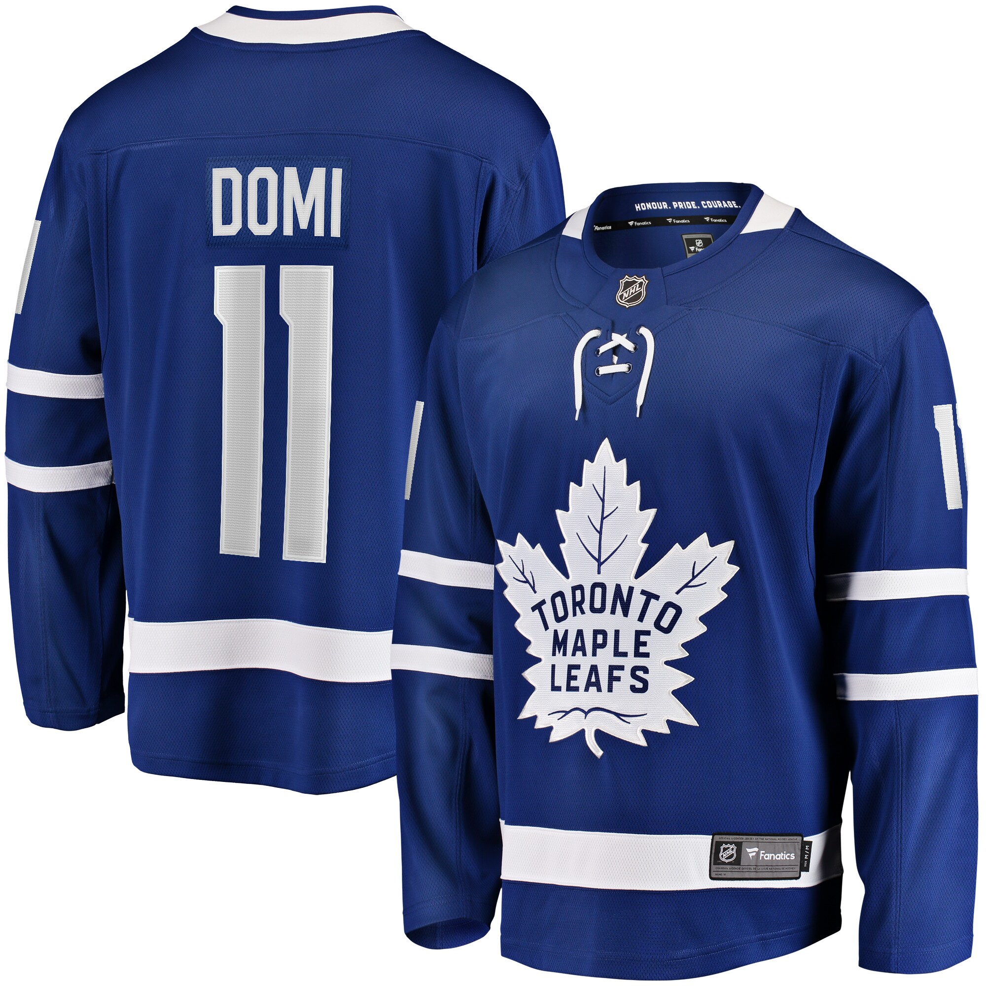 Toronto Maple Leafs Max Domi Blue Home Breakaway NHL Jersey Men's
