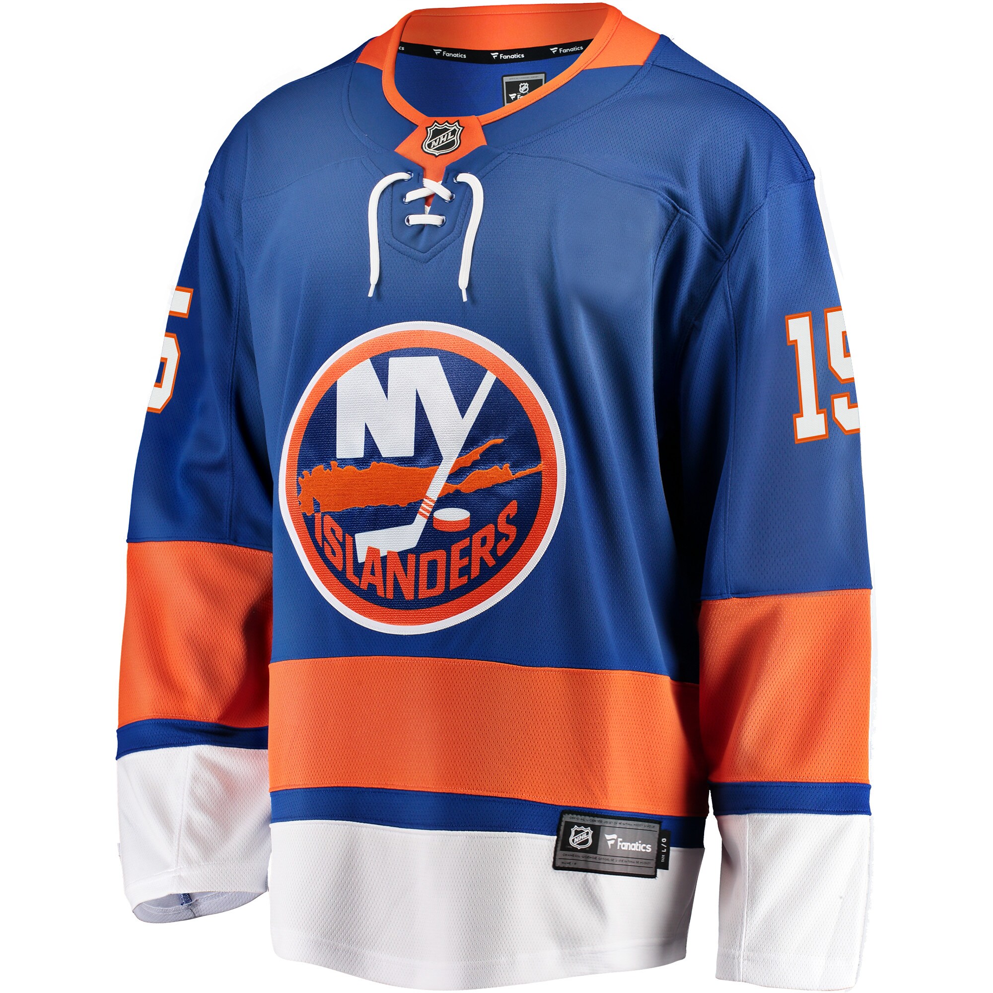 New York Islanders Cal Clutterbuck Royal Breakaway Player NHL Jersey Men's
