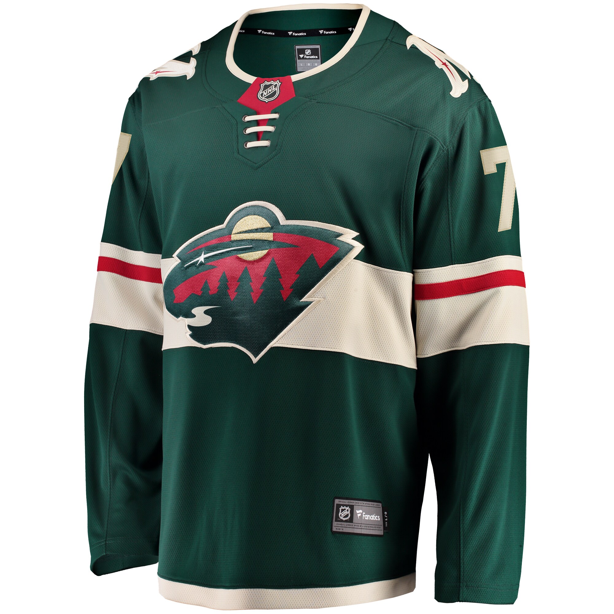 Minnesota Wild Brock Faber Green Home Breakaway Player NHL Jersey Men's