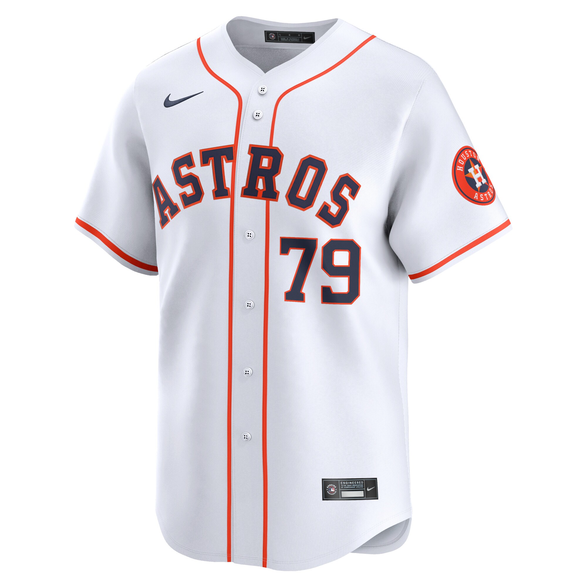 Houston Astros Jose Abreu White Home Limited Player MLB Jersey Men's