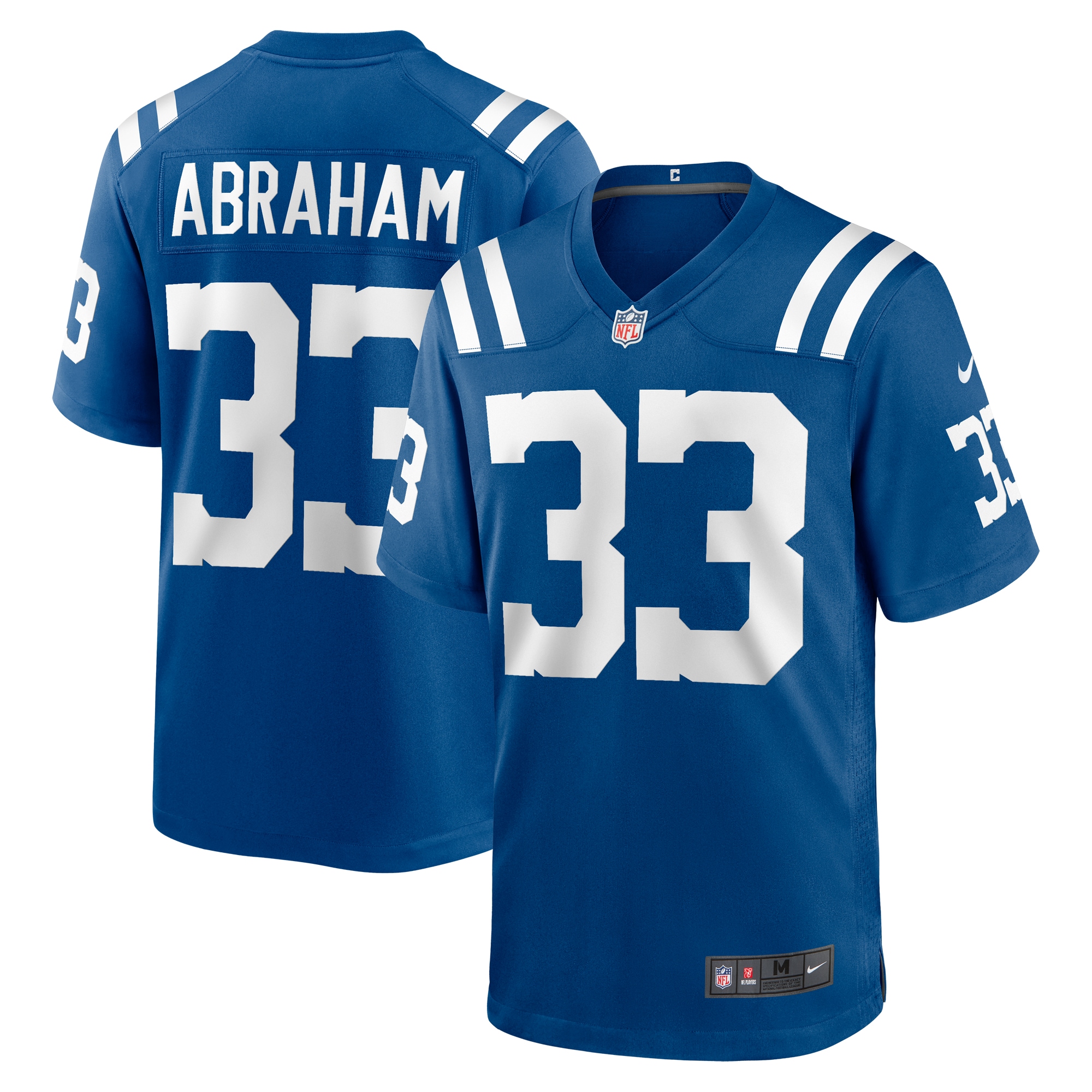 Indianapolis Colts Micah Abraham Royal Game NFL Jersey Men's