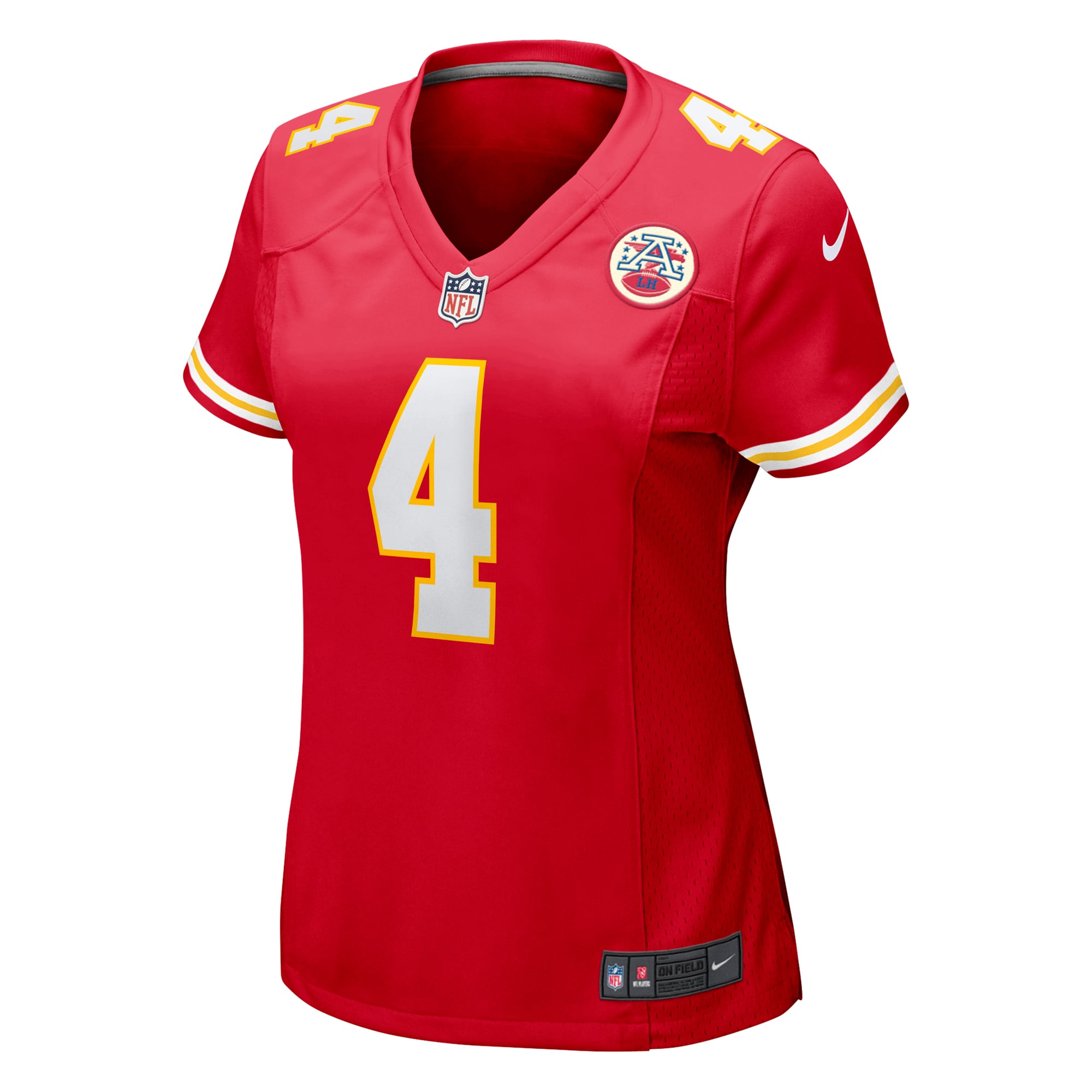 Kansas City Chiefs Rashee Rice Red Game NFL Jersey Women's