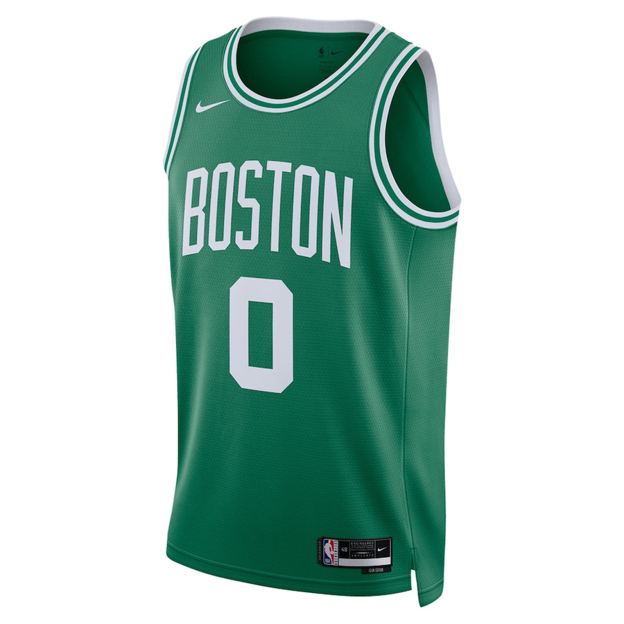 Jayson Tatum 0 Boston Celtics Unisex Swingman Icon Edition Kelly Green NBA Jersey Unisex