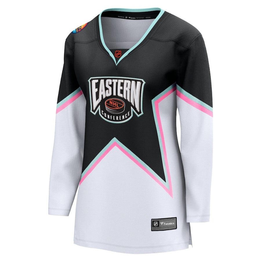 2023 All Star Game Eastern Conference Breakaway Black NHL Jersey Women's