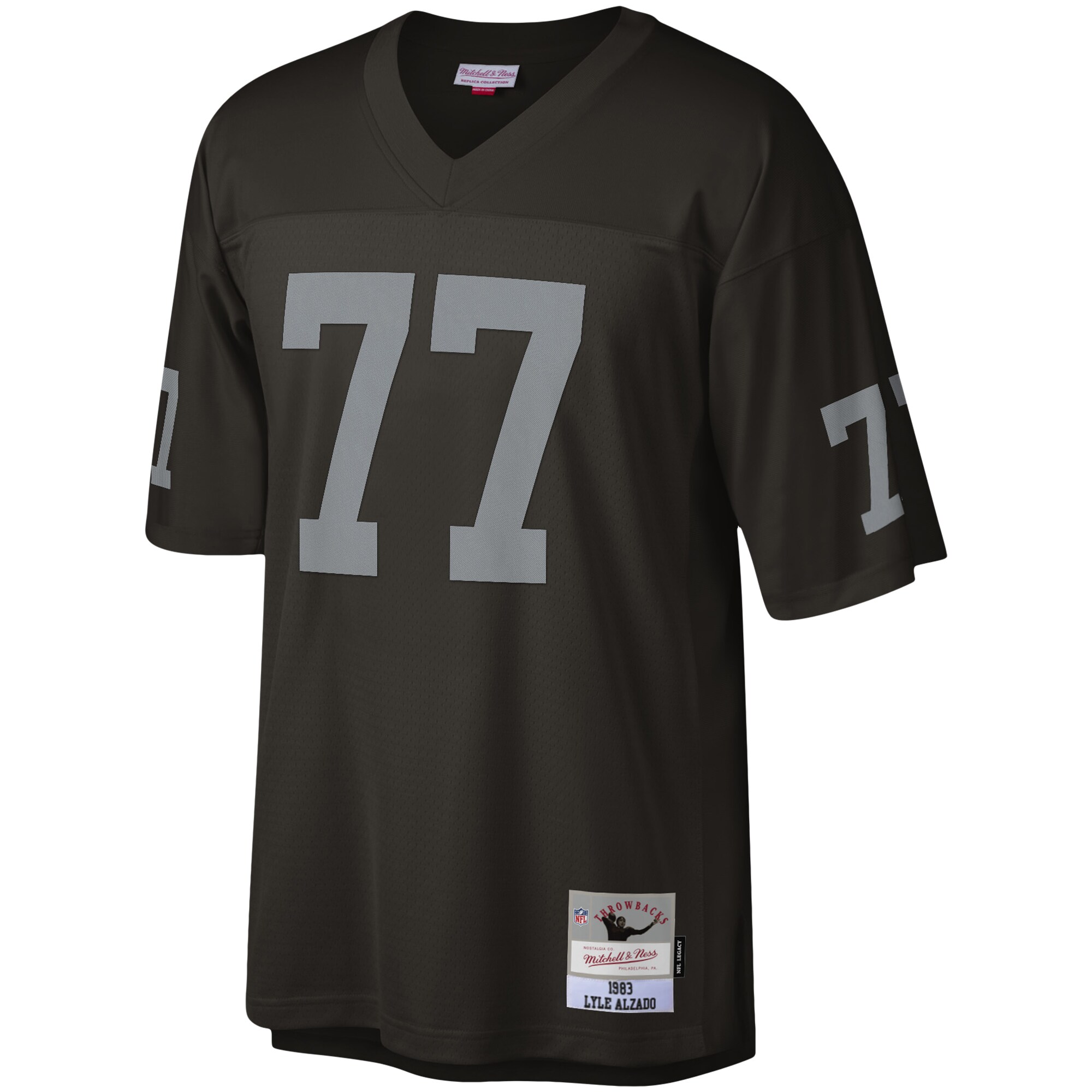 Las Vegas Raiders Lyle Alzado Mitchell Ness Black Legacy NFL Jersey Men's