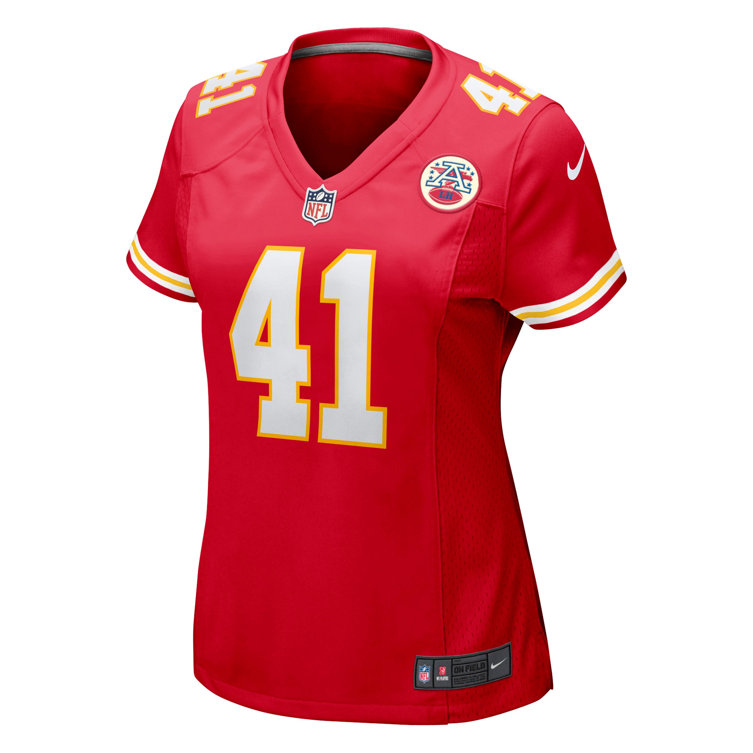 Kansas City Chiefs James Winchester Red Game NFL Jersey Women's