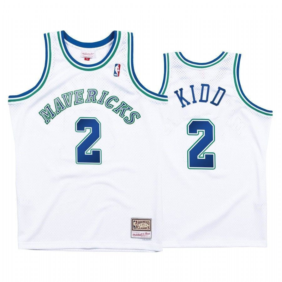 Dallas Mavericks Jason Kidd 2 Hardwood Classics NBA Jersey Men's