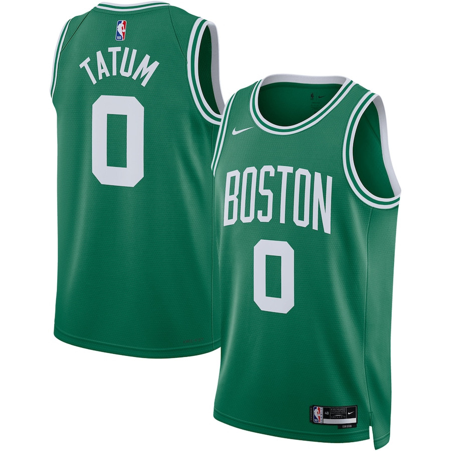 Jayson Tatum 0 Boston Celtics Unisex Swingman Icon Edition Kelly Green NBA Jersey Unisex