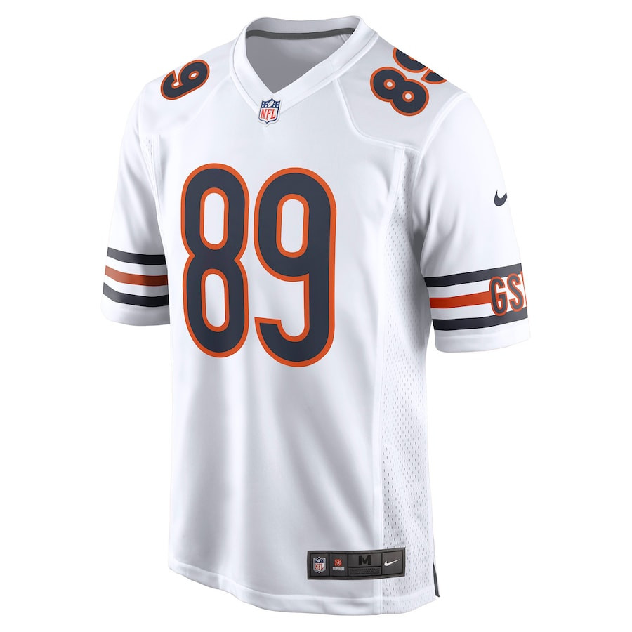 Mike Ditka 89 Chicago Bears Retired Game White NFL Jersey Men's