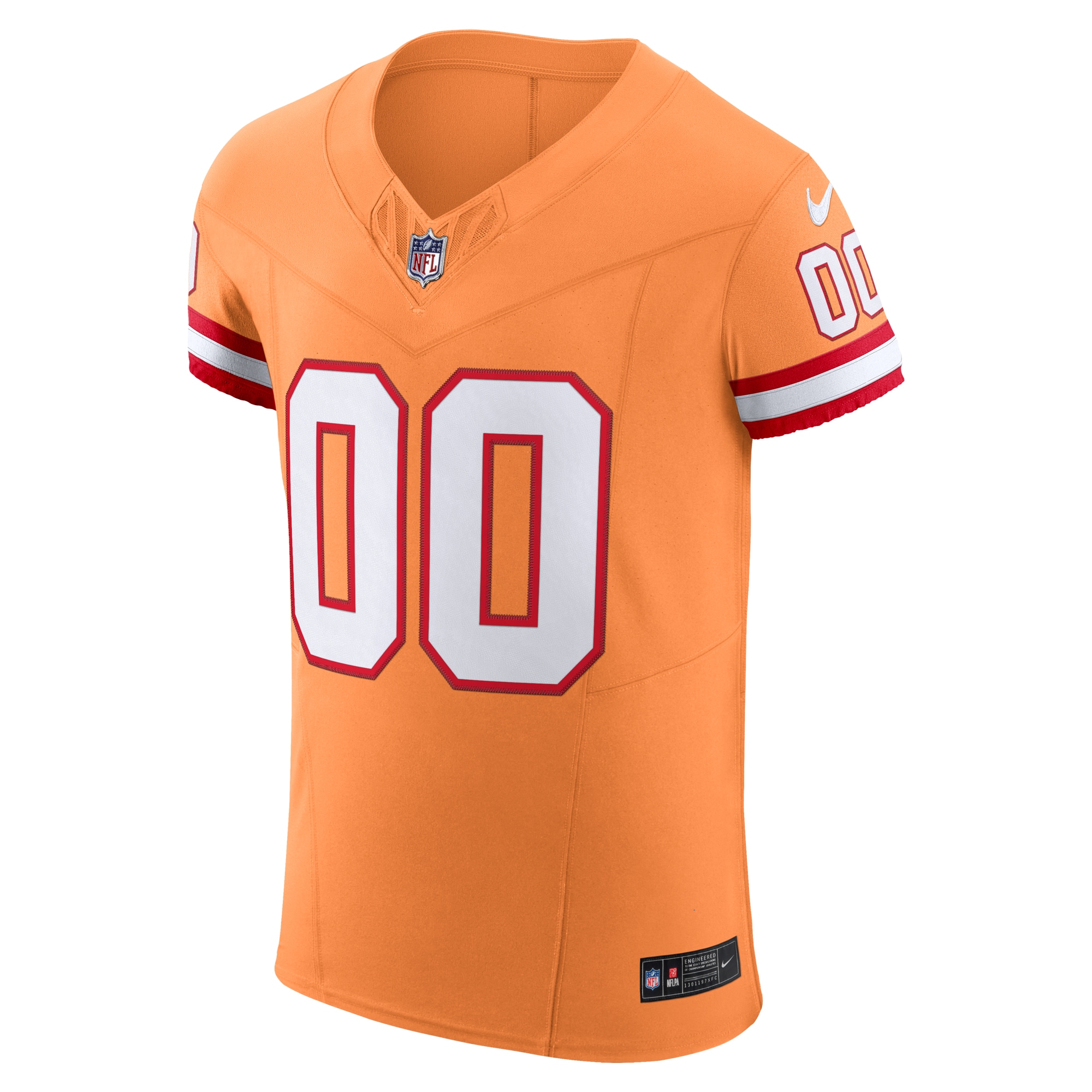 Tampa Bay Buccaneers Orange Vapor F.U.S.E. Elite Custom NFL Jersey Men's