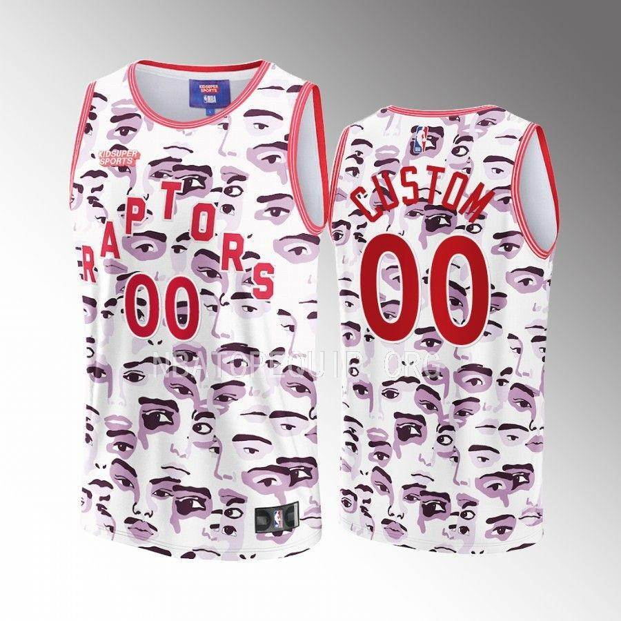 Custom Toronto Raptors KidSuper Studio Unisex Hometown NBA Jersey Unisex