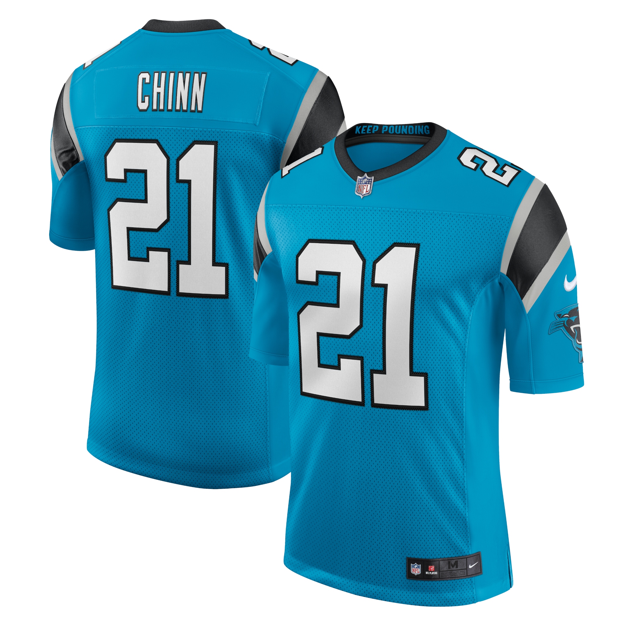 Carolina Panthers Jeremy Chinn Blue Vapor Limited NFL Jersey Men's