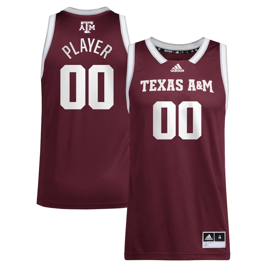 Texas A& #038;M Aggie Unisex NIL Custom Maroon NCAA Jersey Unisex
