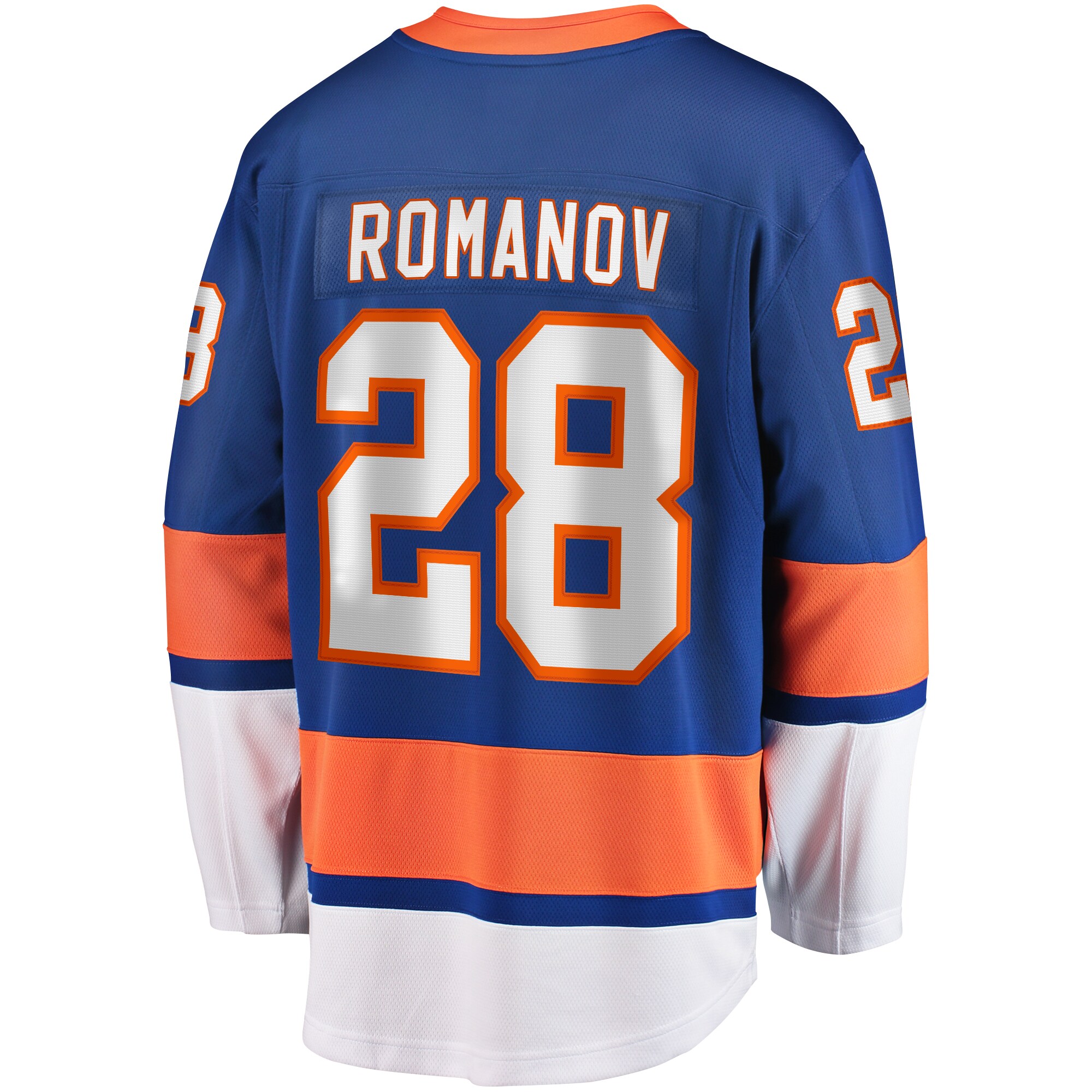 New York Islanders Alexander Romanov Blue Home Premier Breakaway Player NHL Jersey Men's