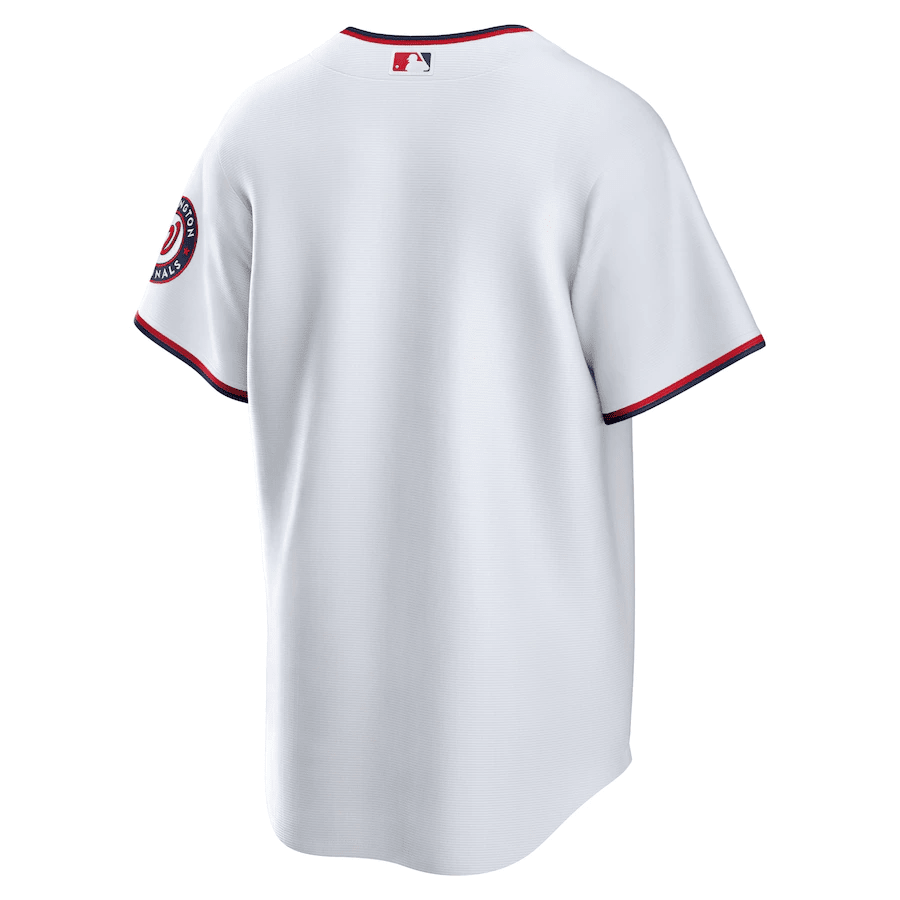 Washington Nationals Home White MLB Jersey Men's