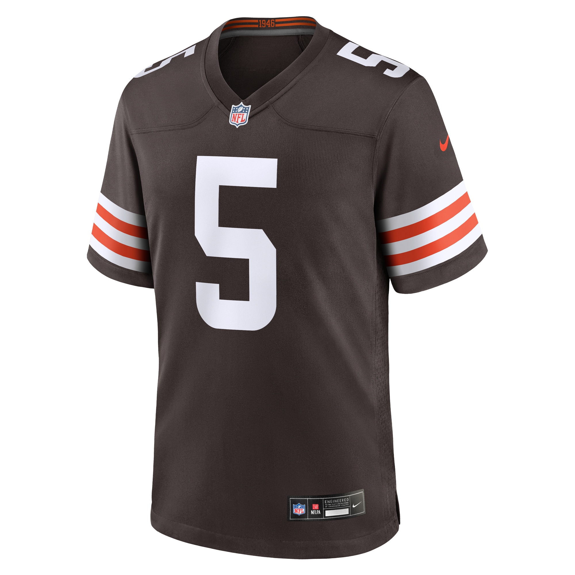 Cleveland Browns Jameis Winston Brown Team Game NFL Jersey Men's