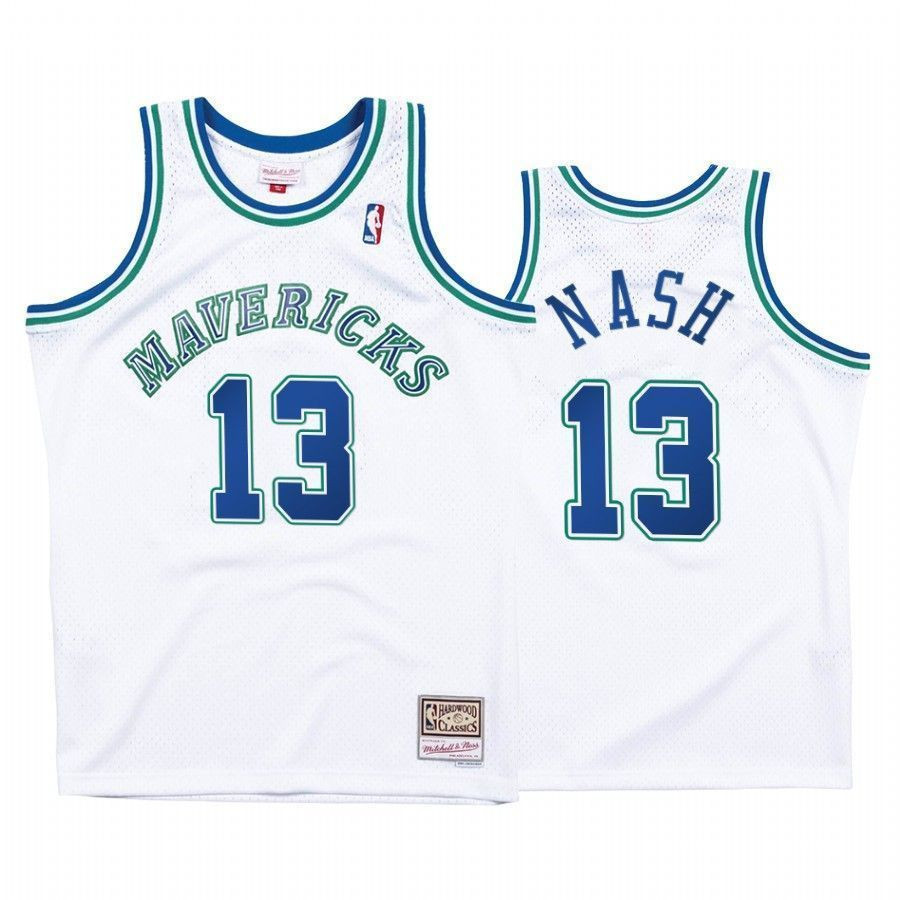 Dallas Mavericks Steve Nash 13 Hardwood Classics NBA Jersey Men's