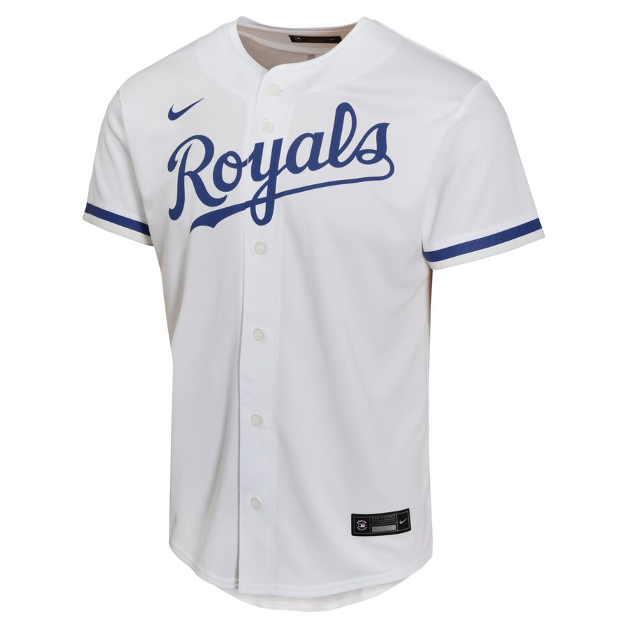 Bobby Witt Jr. 7 Kansas City Royals Home Game Player White MLB Jersey Youth