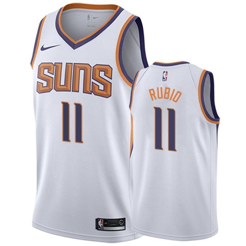 Phoenix Suns Ricky Rubio 11 Association NBA Jersey Men's