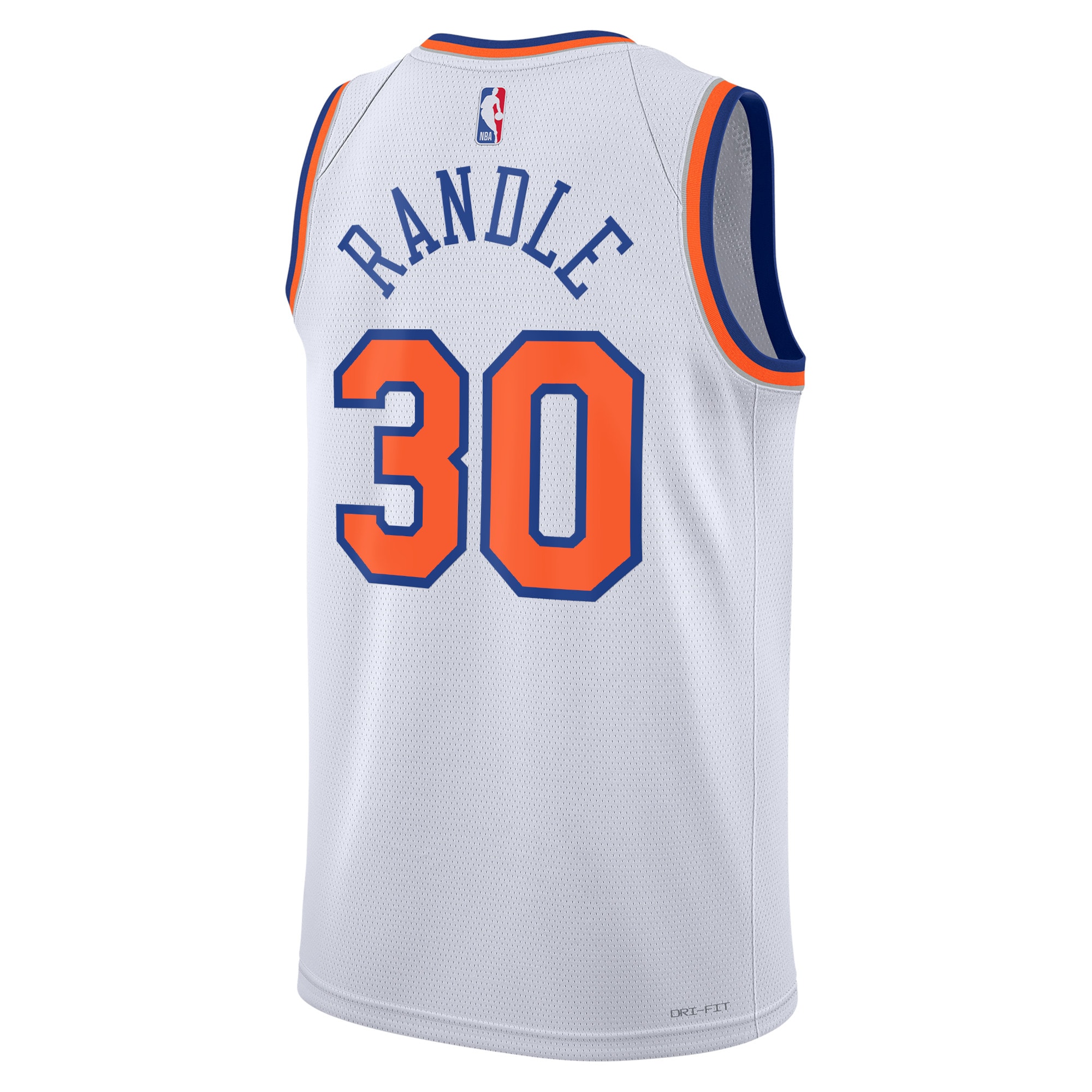 New York Knicks Association Edition Swingman White Julius Randl Unisex NBA Jersey Unisex