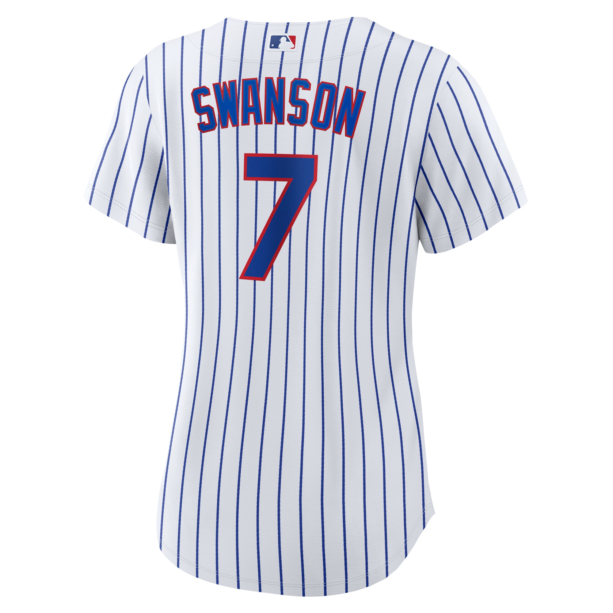 Chicago Cubs Dansby Swanson White/Royal Home Player MLB Jersey Women's