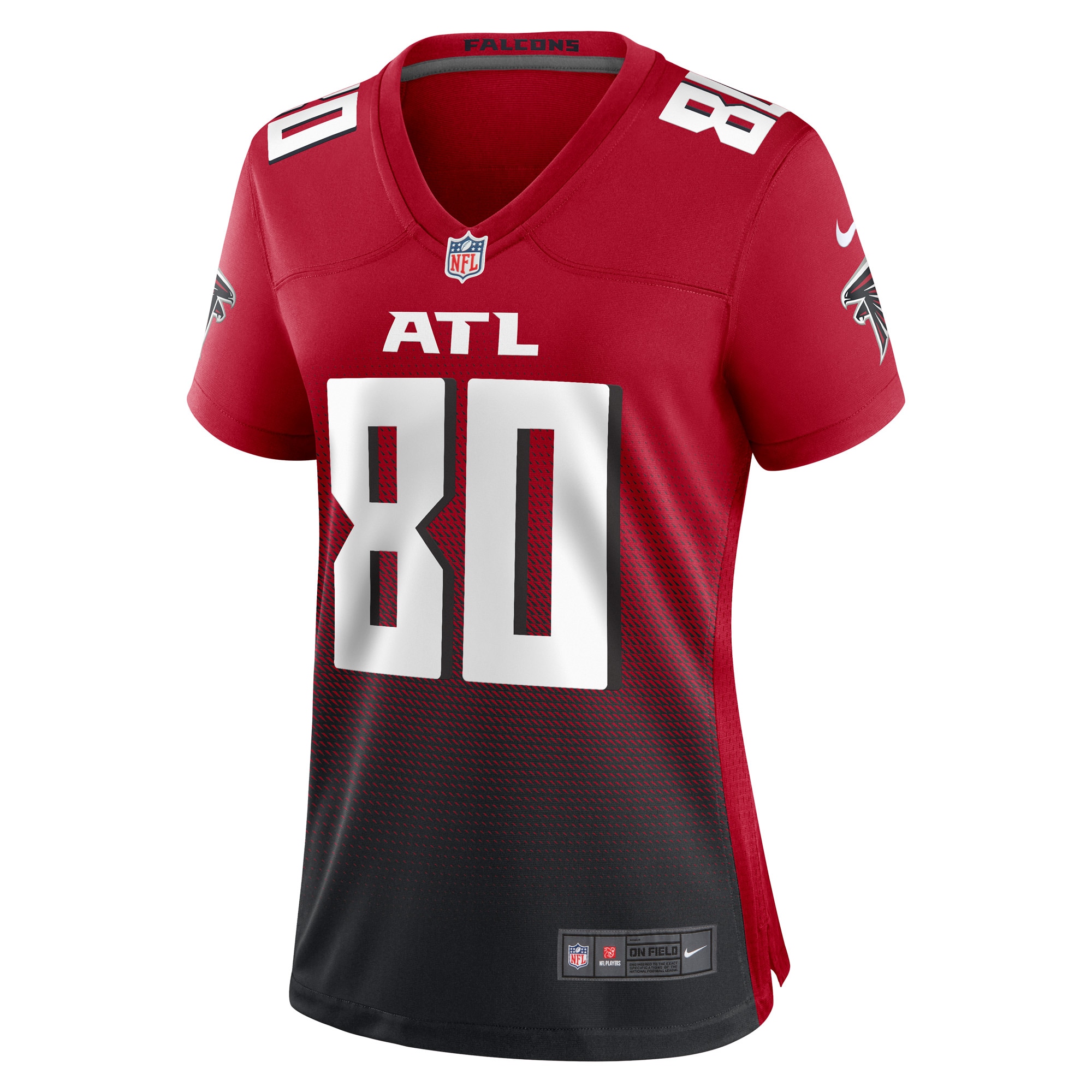 Atlanta Falcons Andre Rison Red Retired Player NFL Jersey Women's