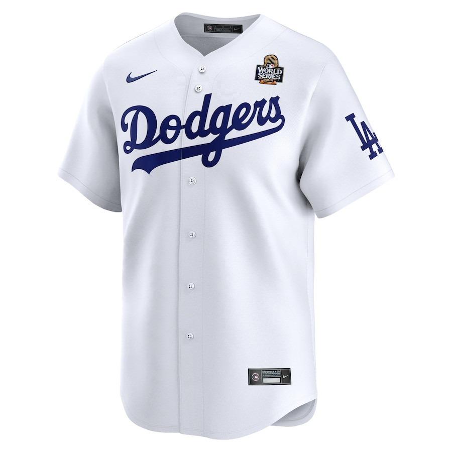 Los Angeles Dodgers 2024 World Series Limited White MLB Jersey Men's