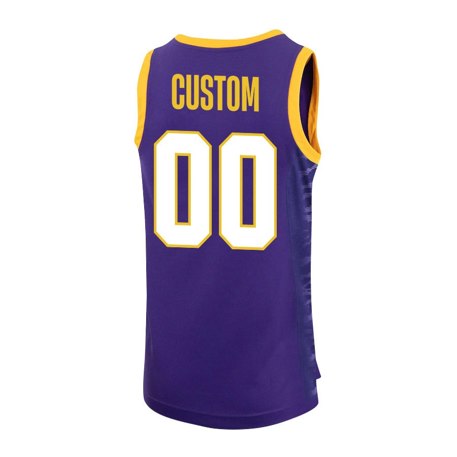 LSU Tigers 2023 College Champions Purple NCAA Jersey Men's