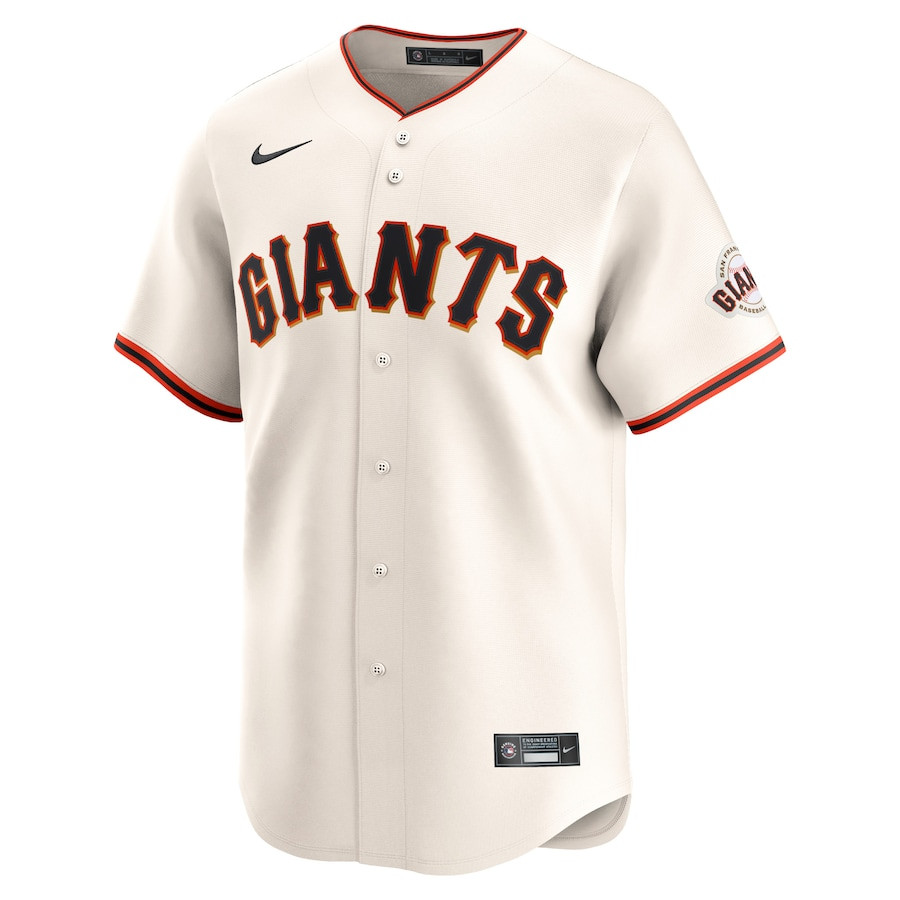 Brandon Crawford 35 San Francisco Giants Home Limited Player Cream MLB Jersey Men's