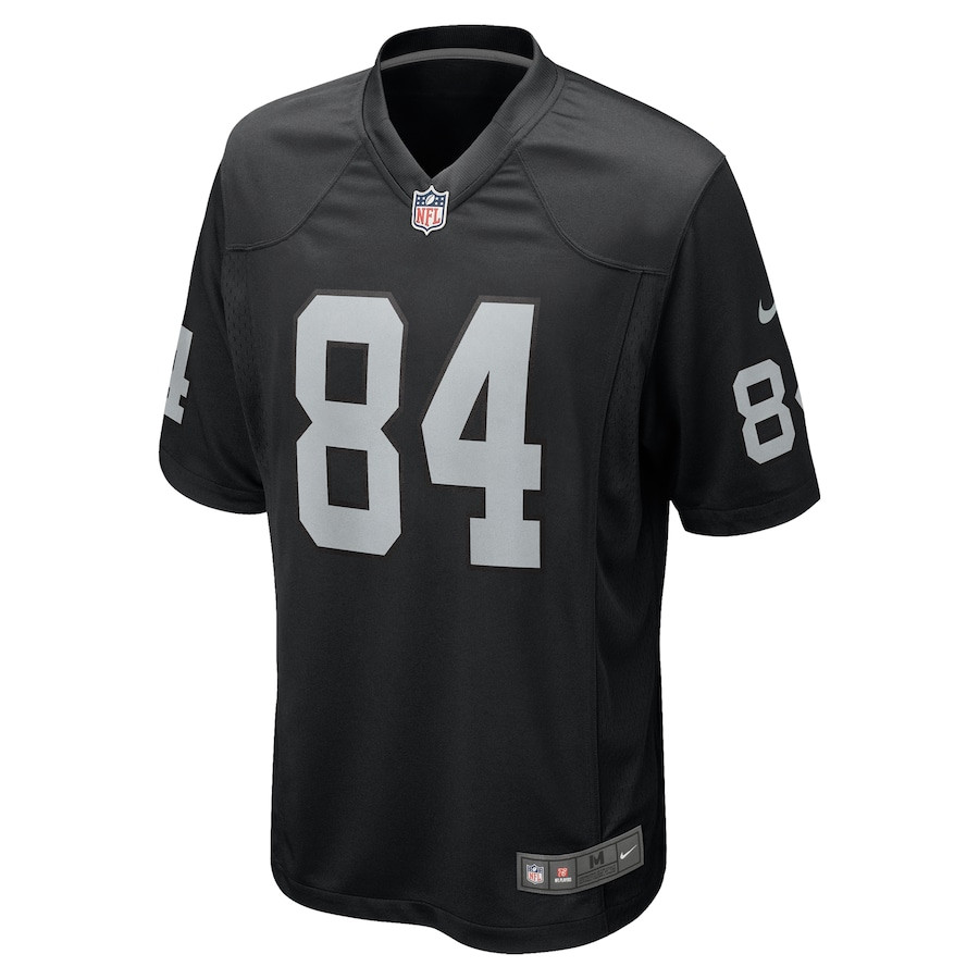 Harrison Bryant 84 Las Vegas Raiders Team Game Black NFL Jersey Men's