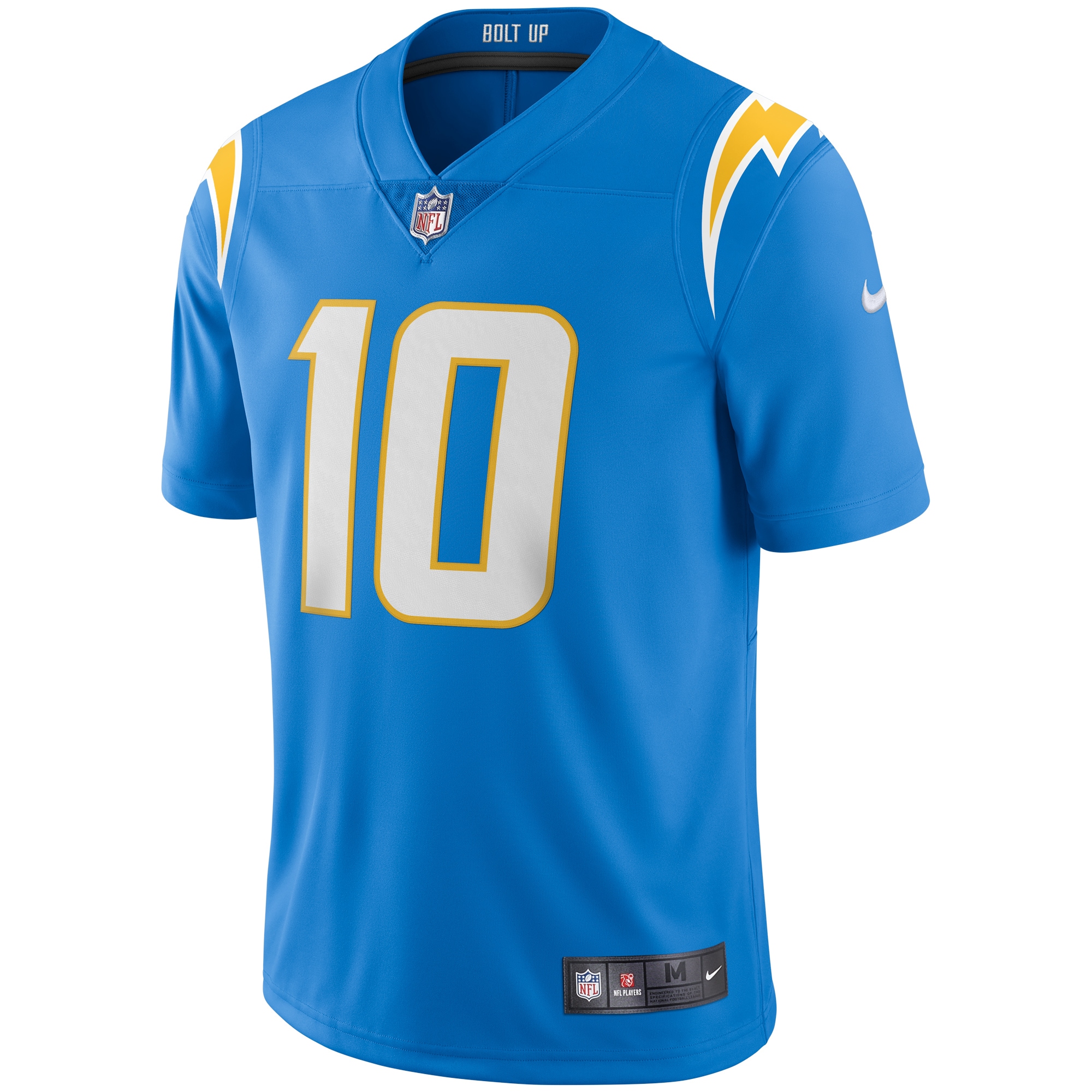 Los Angeles Chargers Justin Herbert Powder Blue Vapor Limited NFL Jersey Men's