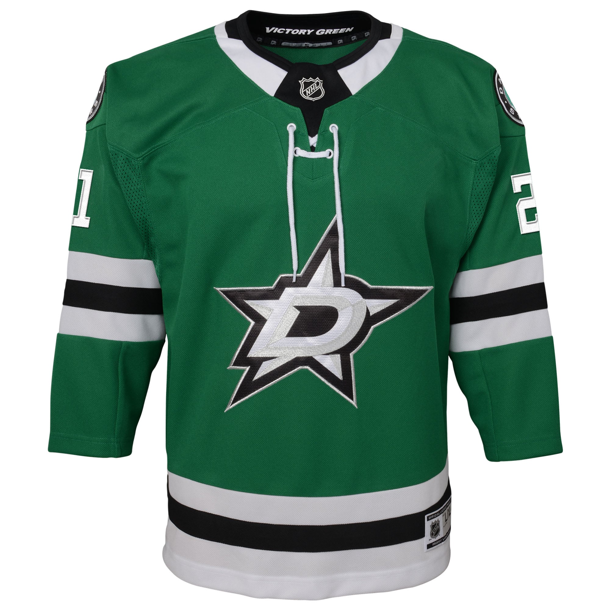 Dallas Stars Jason Robertson Kelly Green Home Premier Player NHL Jersey Youth