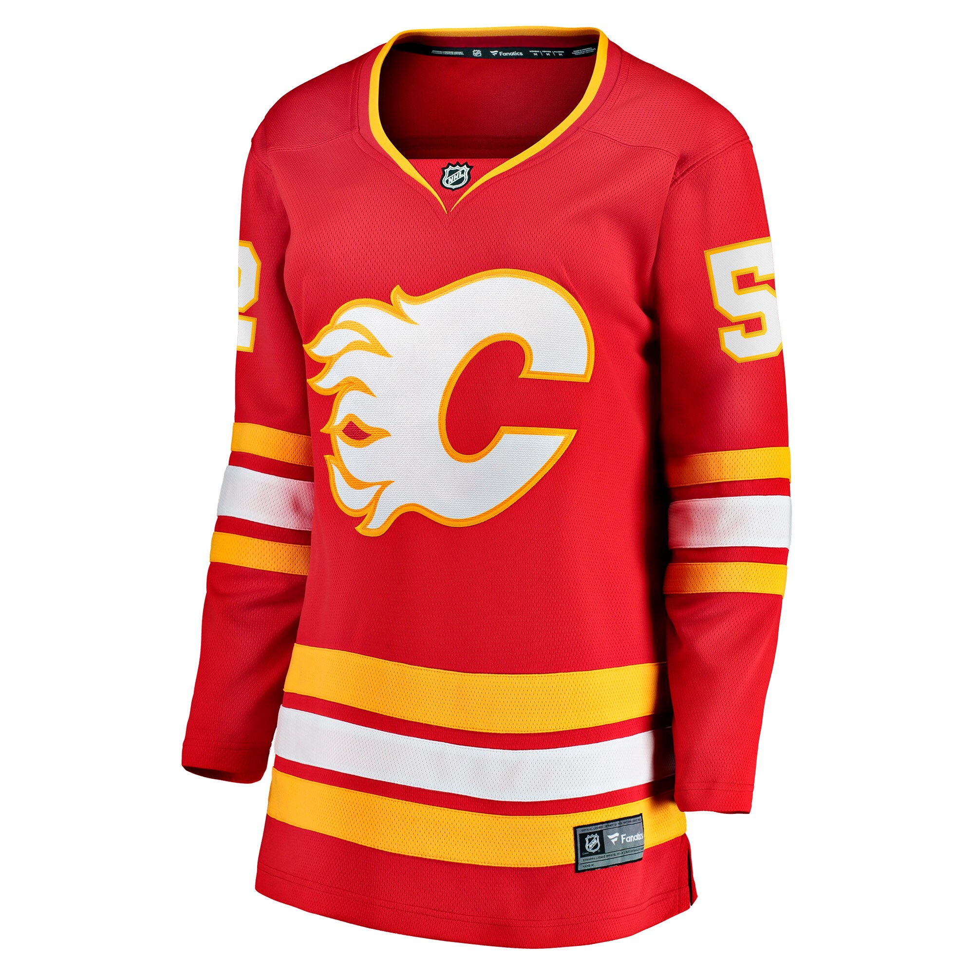 Calgary Flames MacKenzie Weegar Red Home Breakaway Player NHL Jersey Women's