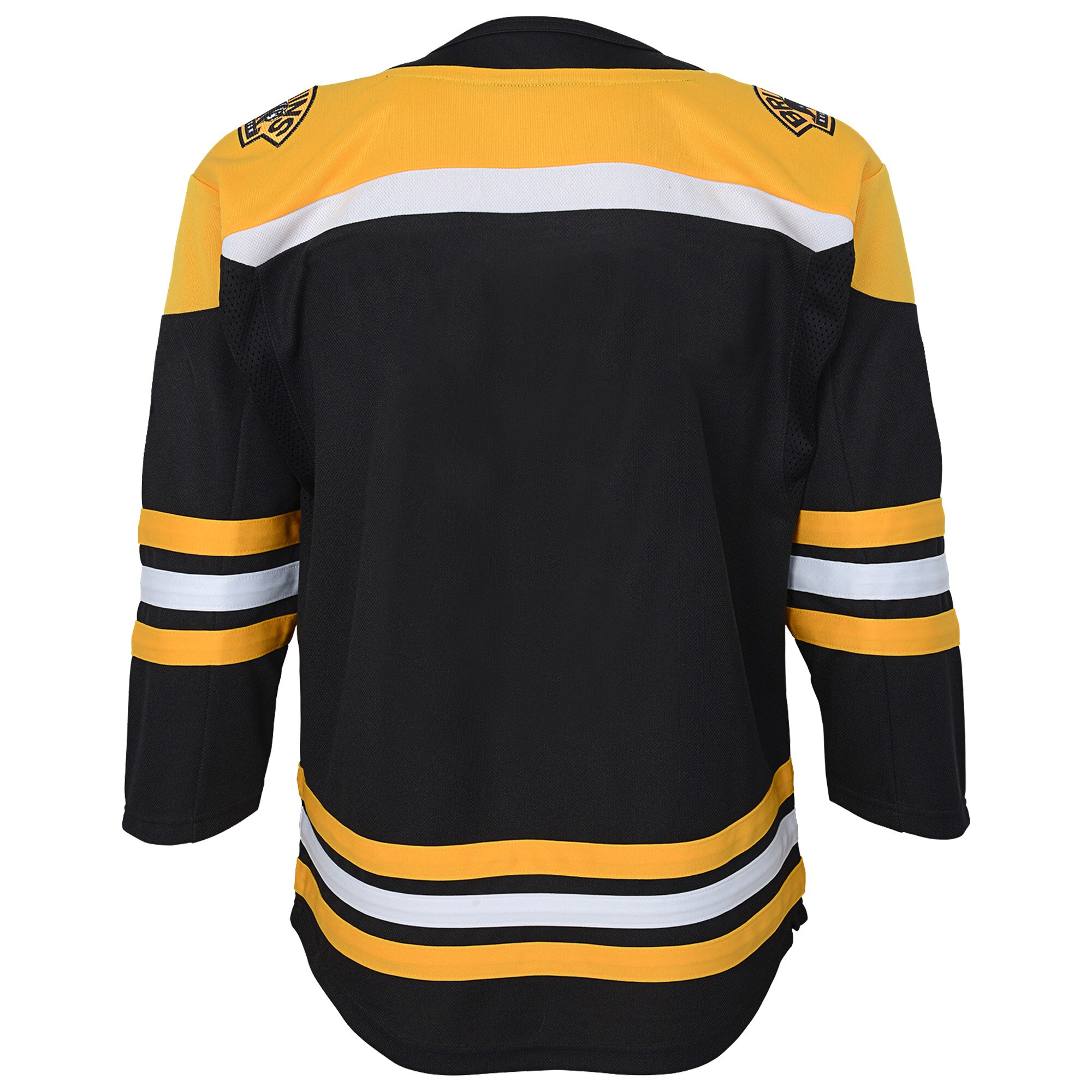 Boston Bruins Black Home Blank Premier NHL Jersey Youth