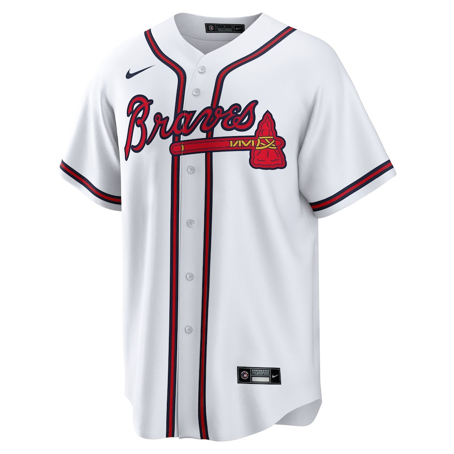 Fred McGriff 27 Atlanta Braves 2023 Hall of Fame Inline White MLB Jersey Men's