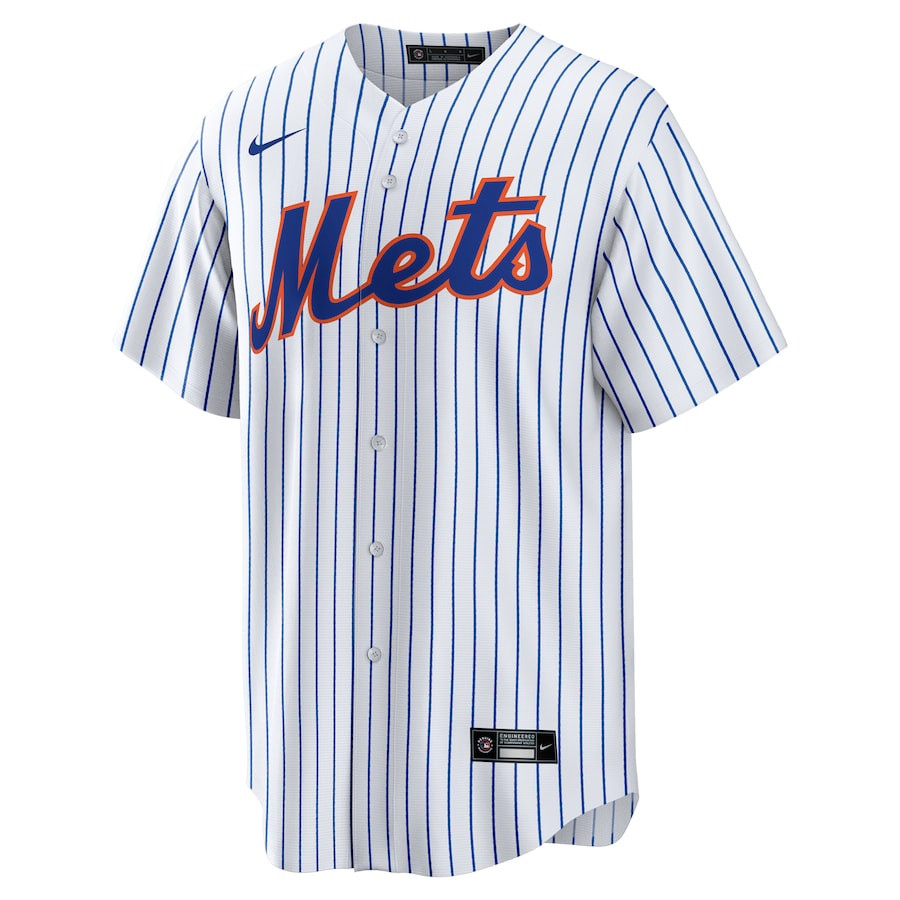 Luisangel Acu?a 2 New York Mets Home Player White MLB Jersey Men's