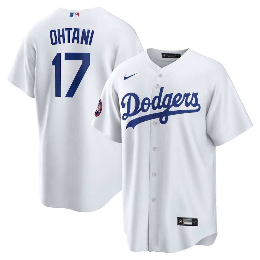 Shohei Ohtani 17 Los Angeles Dodgers 2025 World Tour: Tokyo Series Home Player White MLB Jersey Men's