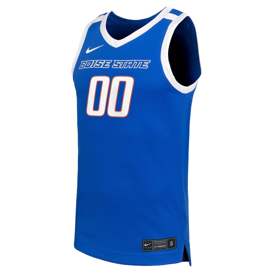 Boise State Bronco Unisex NIL Custom Royal NCAA Jersey Unisex