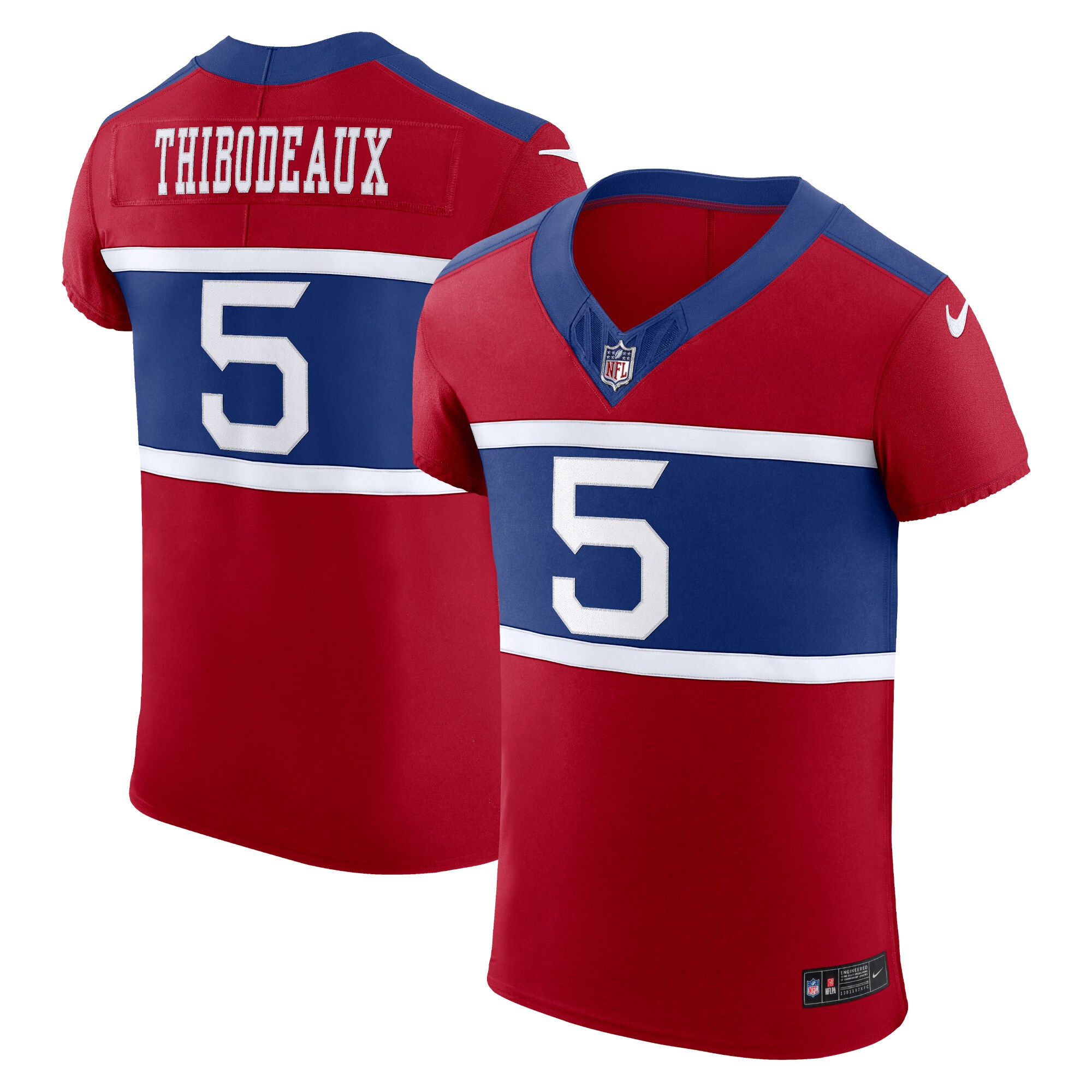 New York Giants Kayvon Thibodeaux Century Red Alternate Vapor F.U.S.E. Elite Player NFL Jersey Men's
