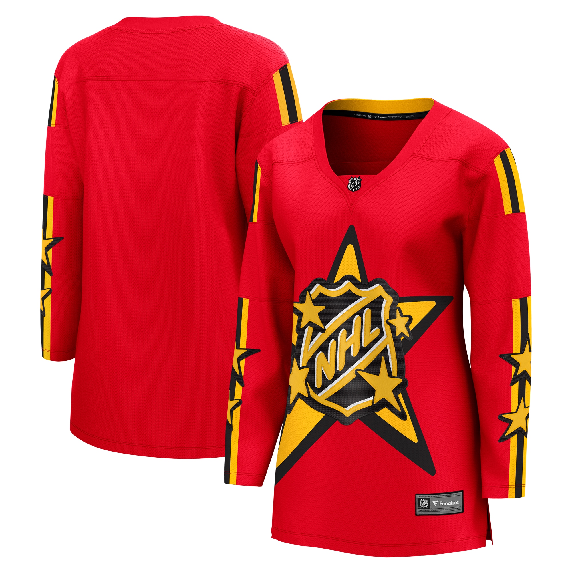 Red 2024 All Star Game Breakaway NHL Jersey Women's