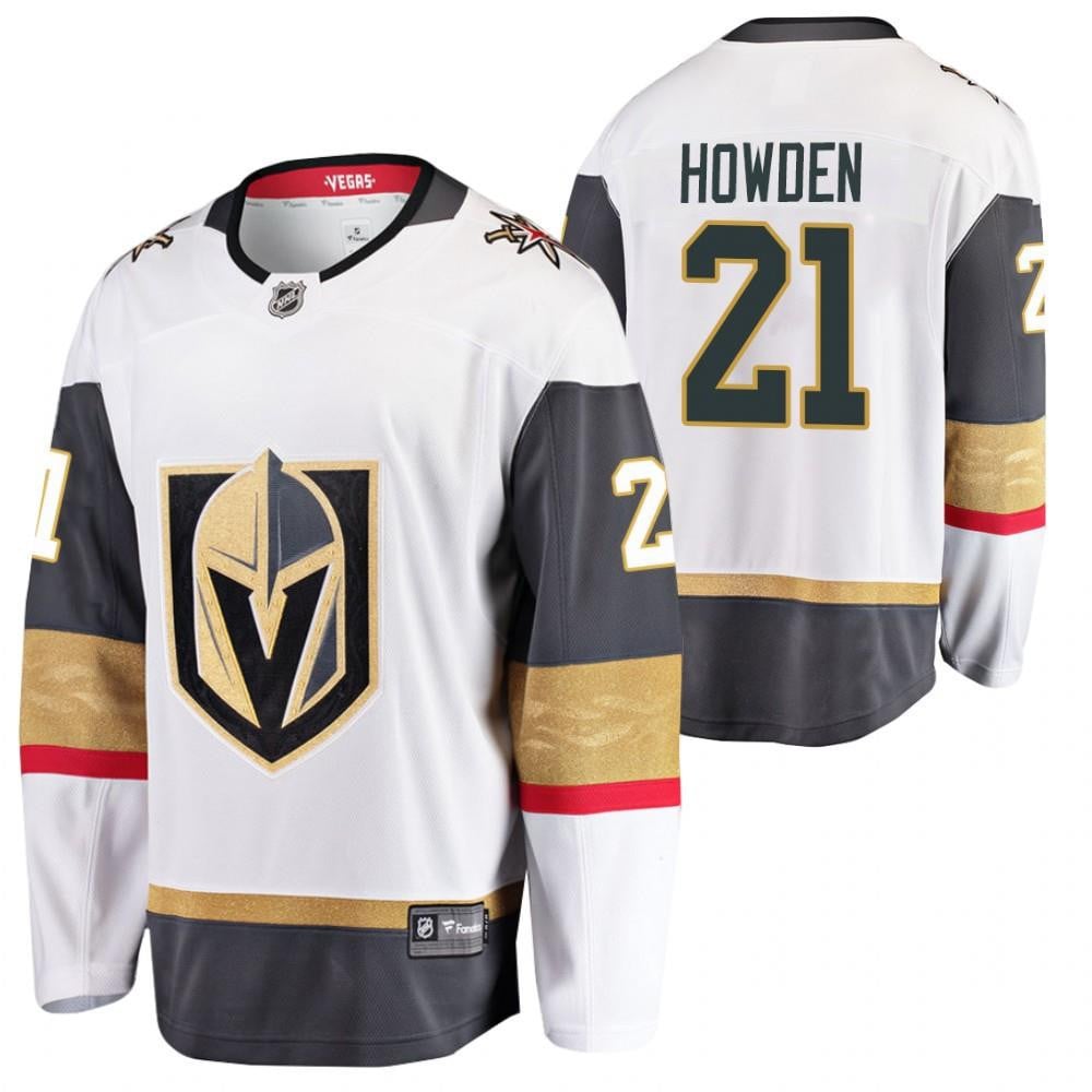 Vegas Golden Knights Brett Howden 21 2023 White Away NHL Jersey Men's