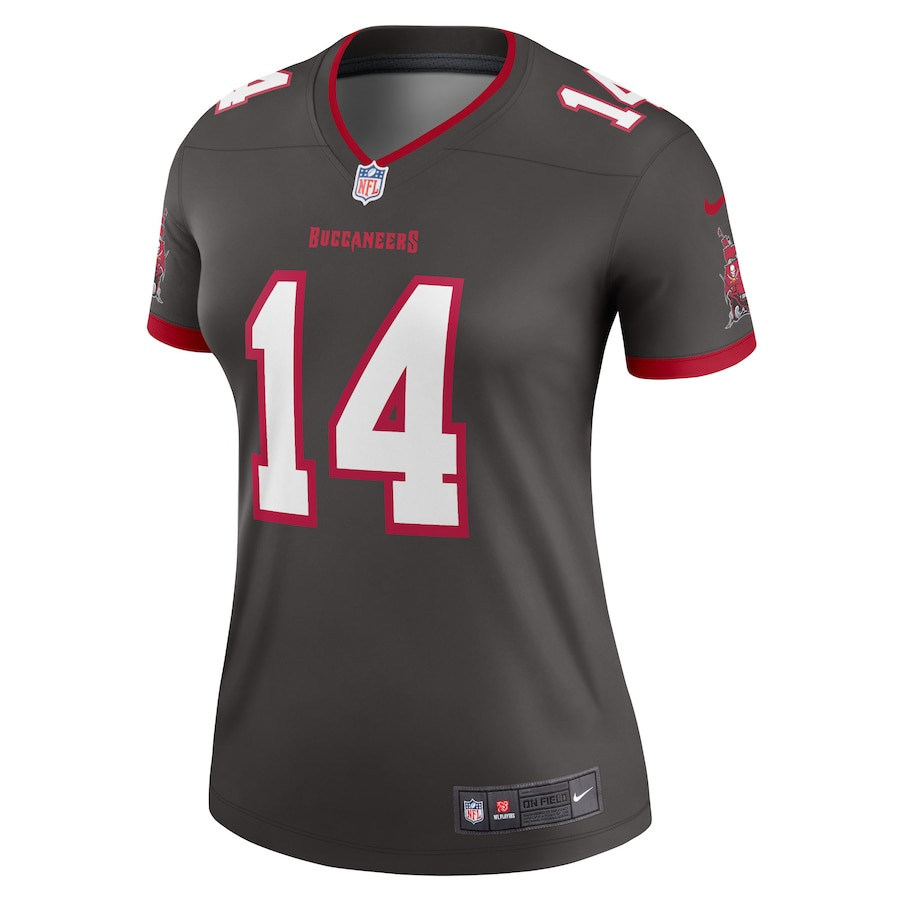 Chris Godwin 14 Tampa Bay Buccaneers Alternate Legend Pewter NFL Jersey Women's