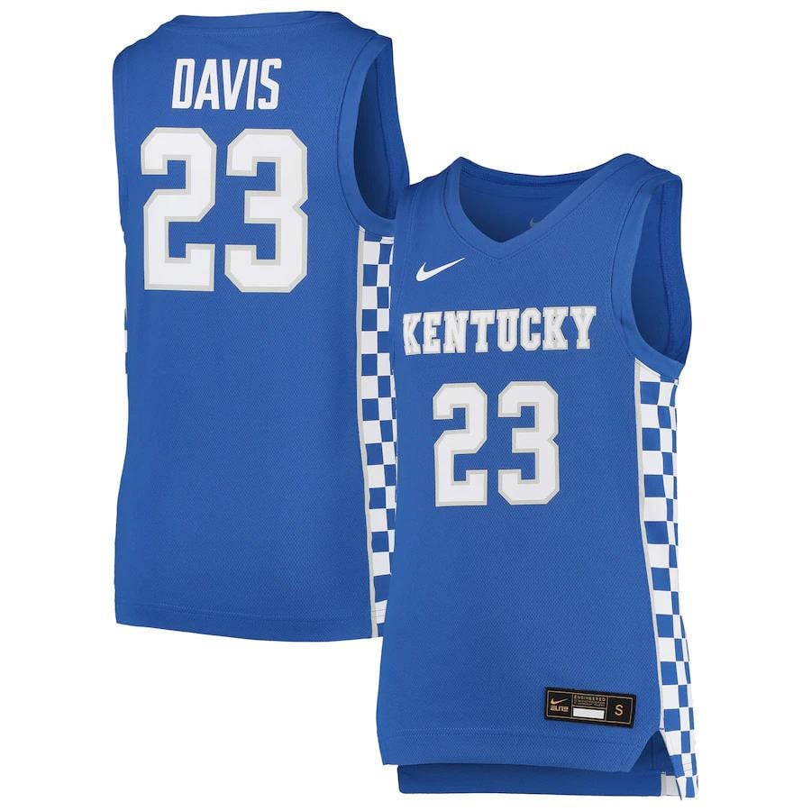 Anthony Davis Kentucky Wildcat Royal NCAA Jersey Youth