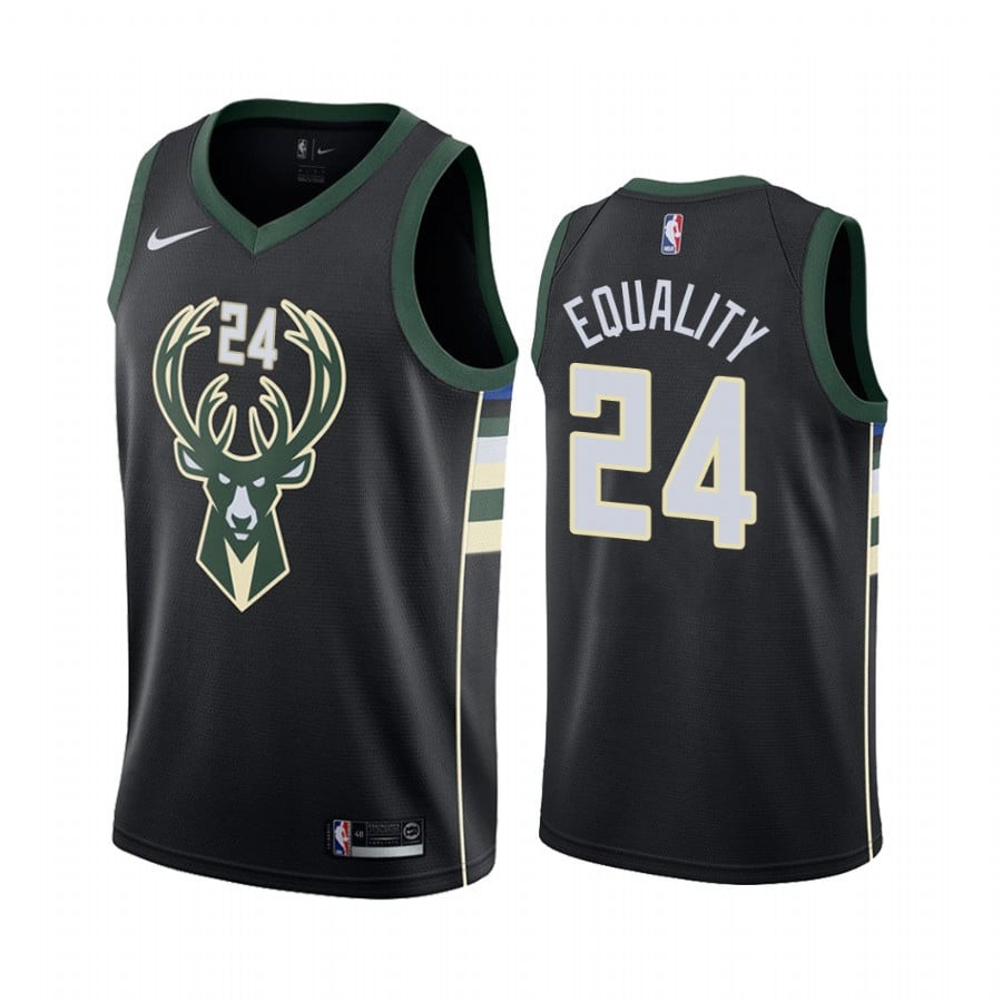 Pat Connaughton Equality 24 Bucks Statement NBA Jersey Men's