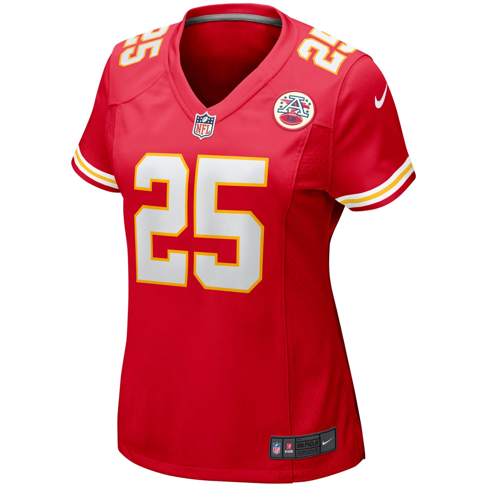 Kansas City Chiefs Clyde Edwards-Helaire Red Player NFL Jersey Women's