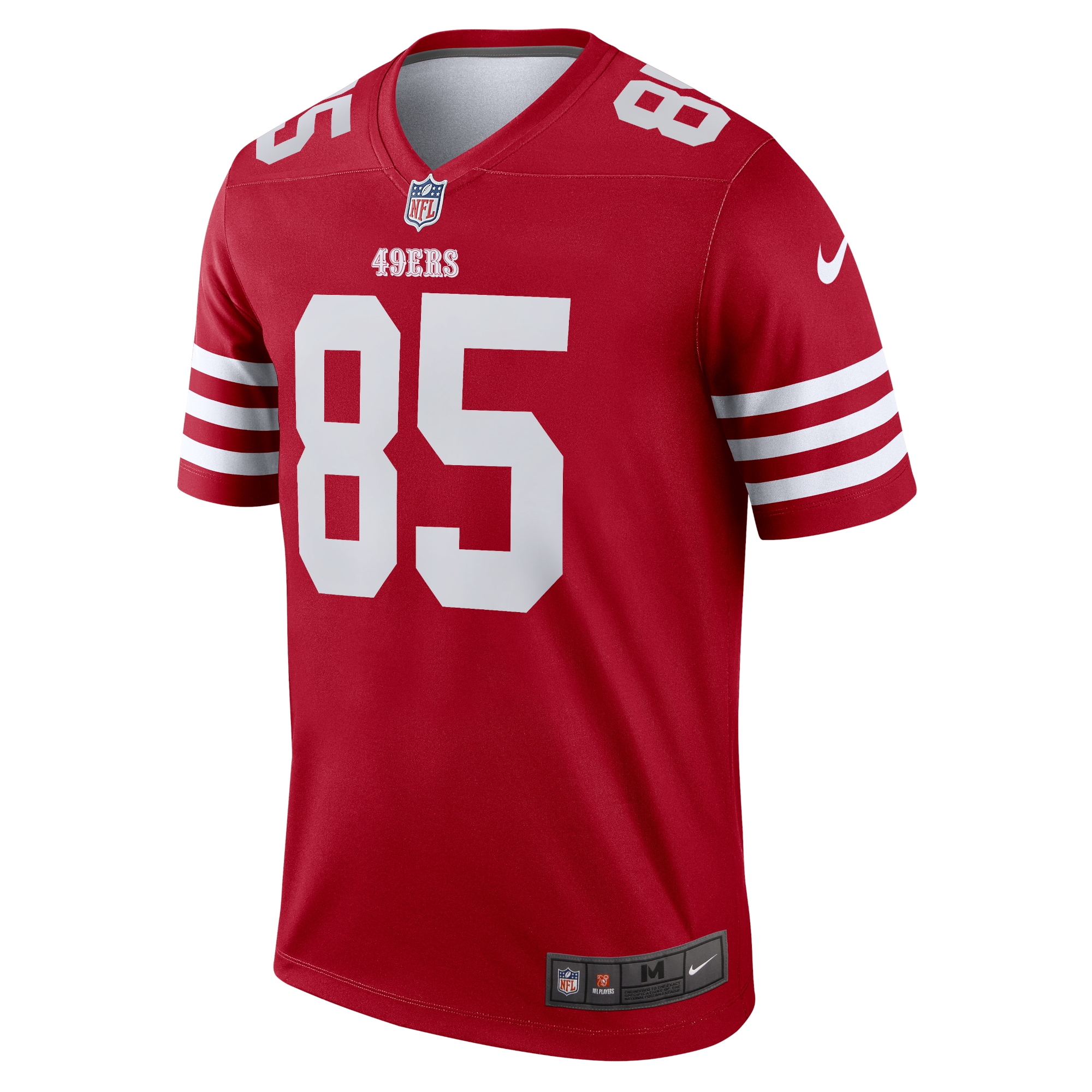San Francisco 49ers George Kittle Scarlet Team Legend Player Performance Top NFL Jersey Men's
